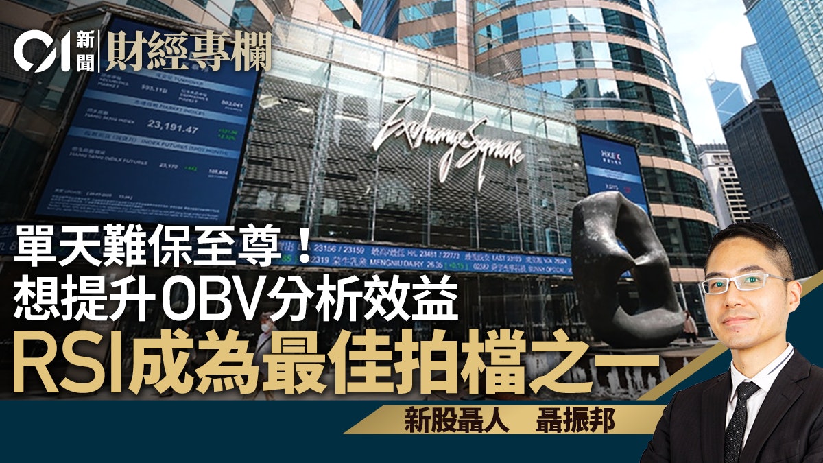 續談OBV 想提升分析效用 可配合那些技術指標?|聶振邦 續談OBV 想提升分析效用 可配合那些技術指標?|聶振邦
