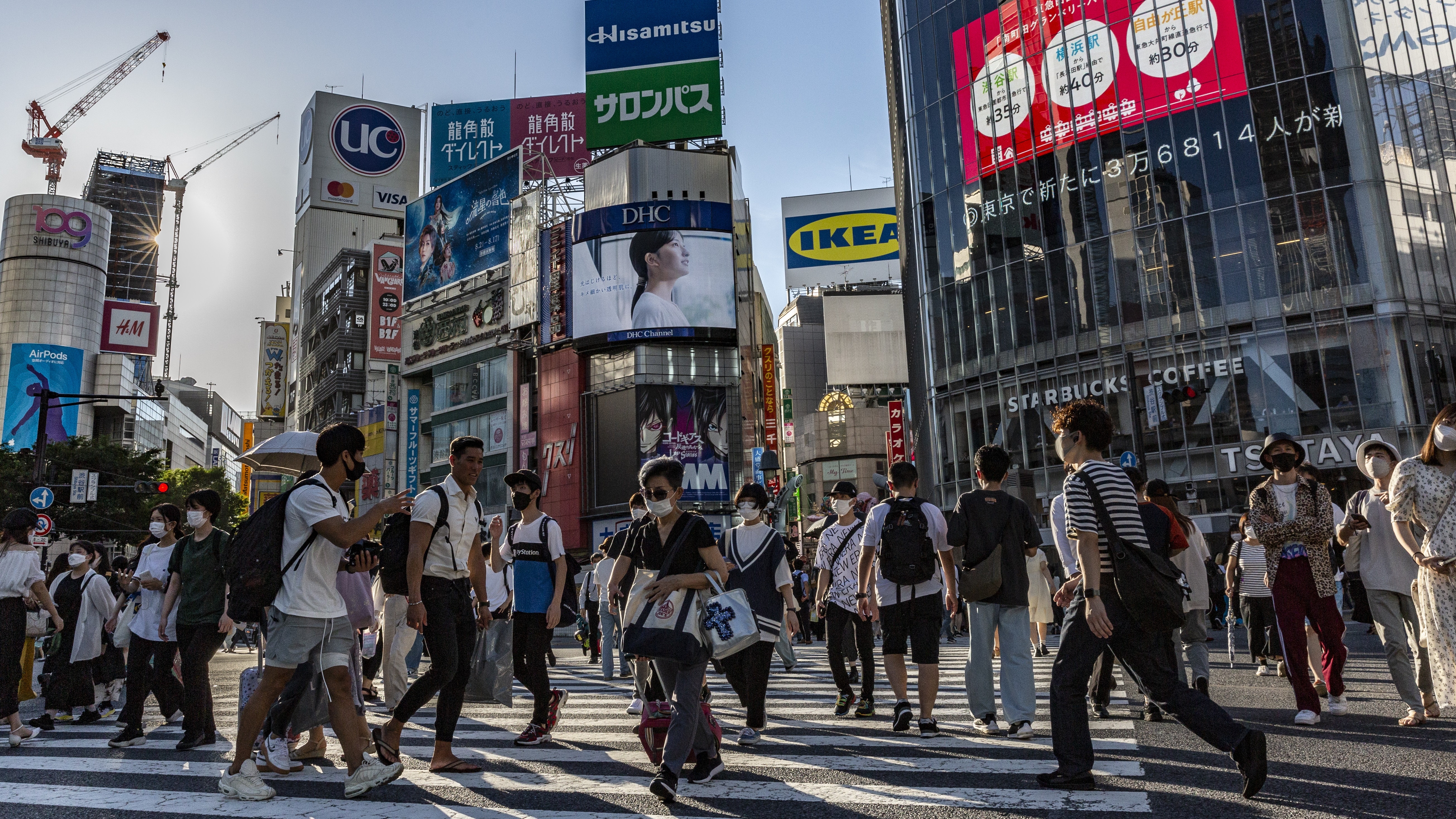 事发于日本东京涩谷区，该区为市内最繁忙的商圈之一。（Getty）