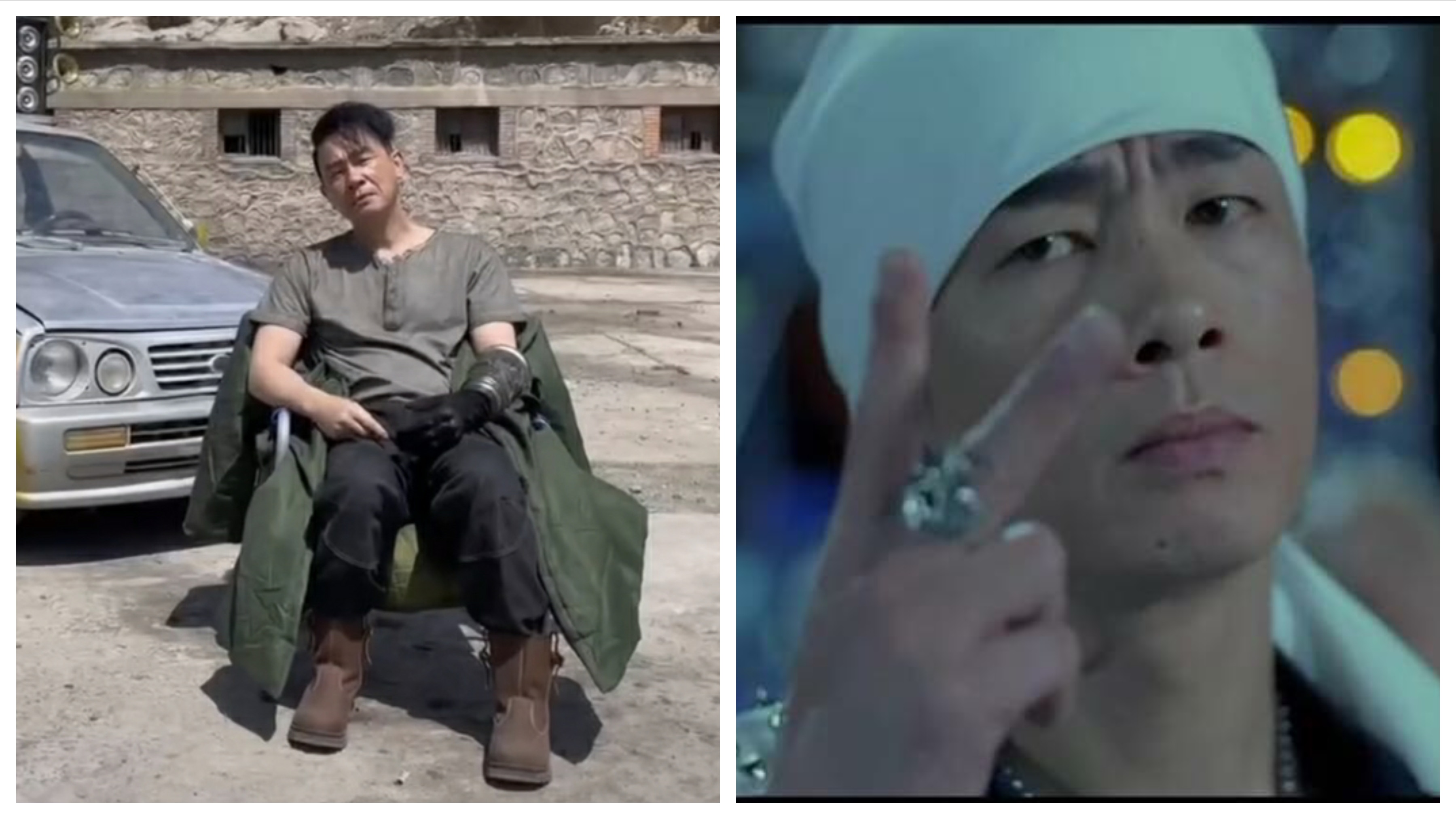 頭文字d 陳小春相隔17年再扮須藤京一坐在廢車前自嘲落魄