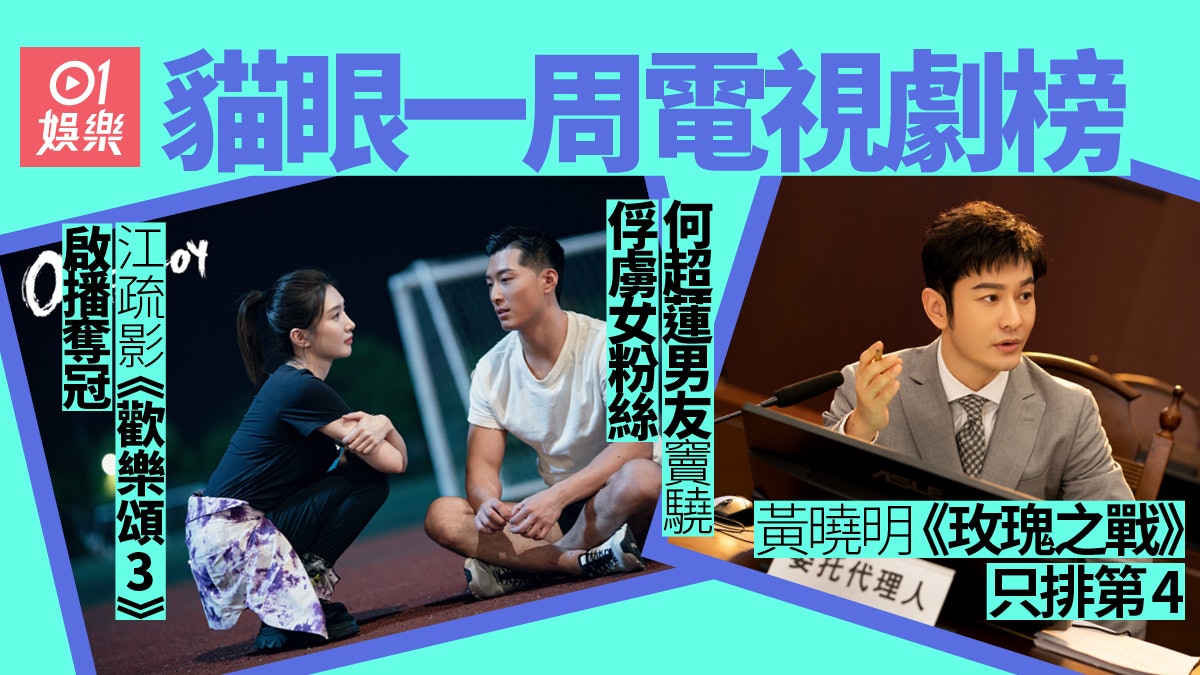貓眼電視劇熱度榜出爐 江疏影新劇《歡樂頌3》排名第一 貓眼電視劇熱度榜出爐 江疏影新劇《歡樂頌3》排名第一