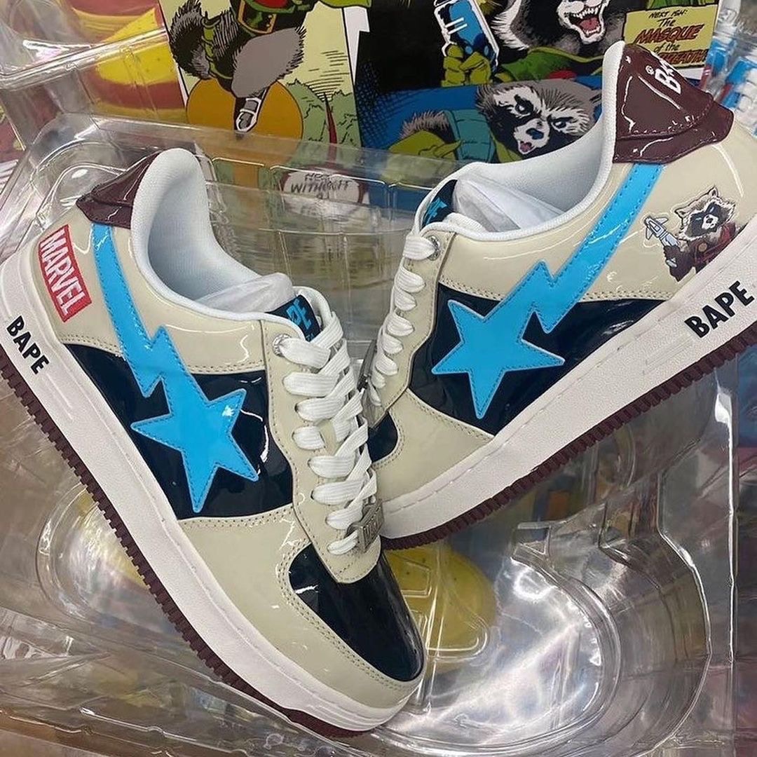 BAPE再度聯乘Marvel BAPE STA系列Iron Man、Hulk全新形象示人