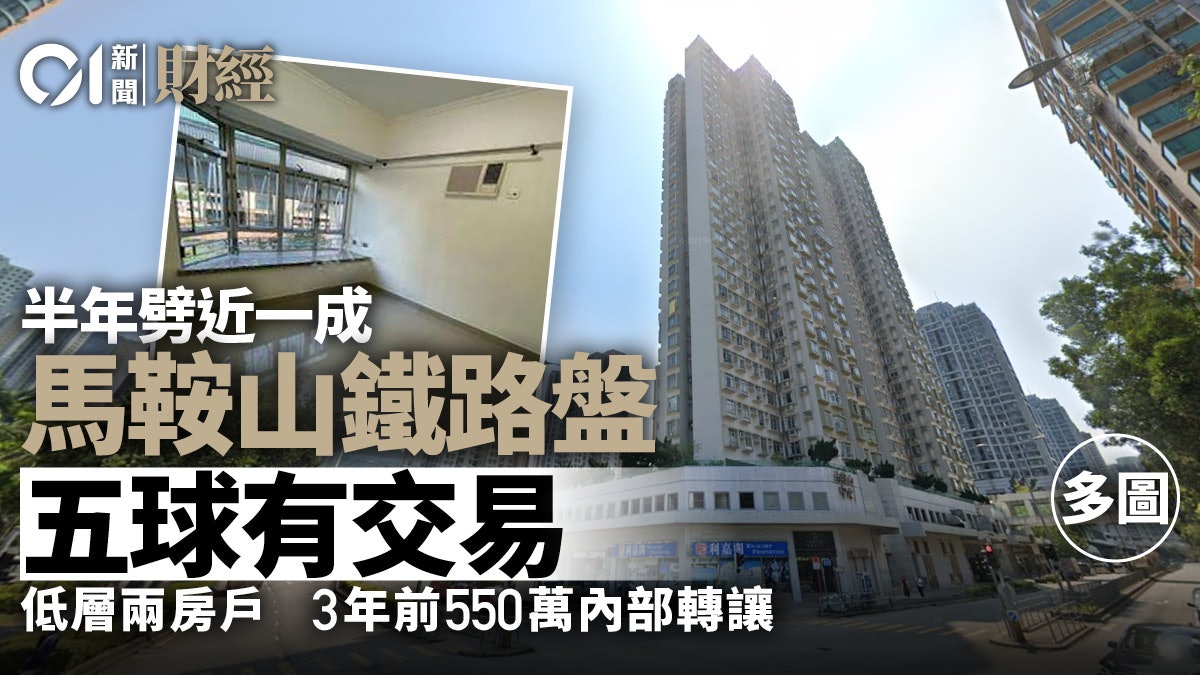 馬鞍山鐵路盤兩房放售半年 劈價近一成500萬易手|單位直擊 馬鞍山鐵路盤兩房放售半年 劈價近一成500萬易手|單位直擊