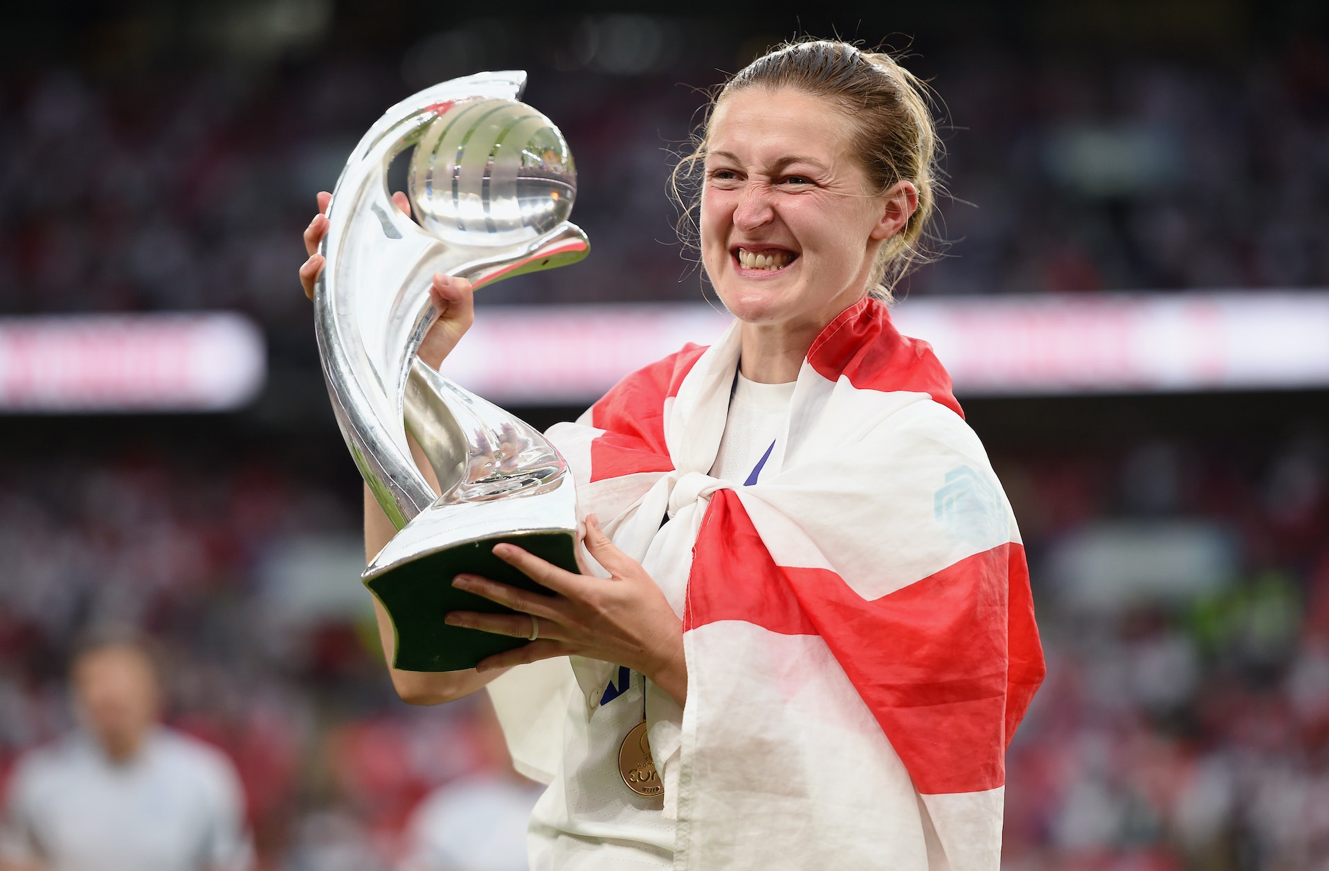 英格蘭女足入球之后韋特(Ellen White)退役。(Getty Images) 英格蘭女足入球之后韋特(Ellen White)退役。(Getty Images)