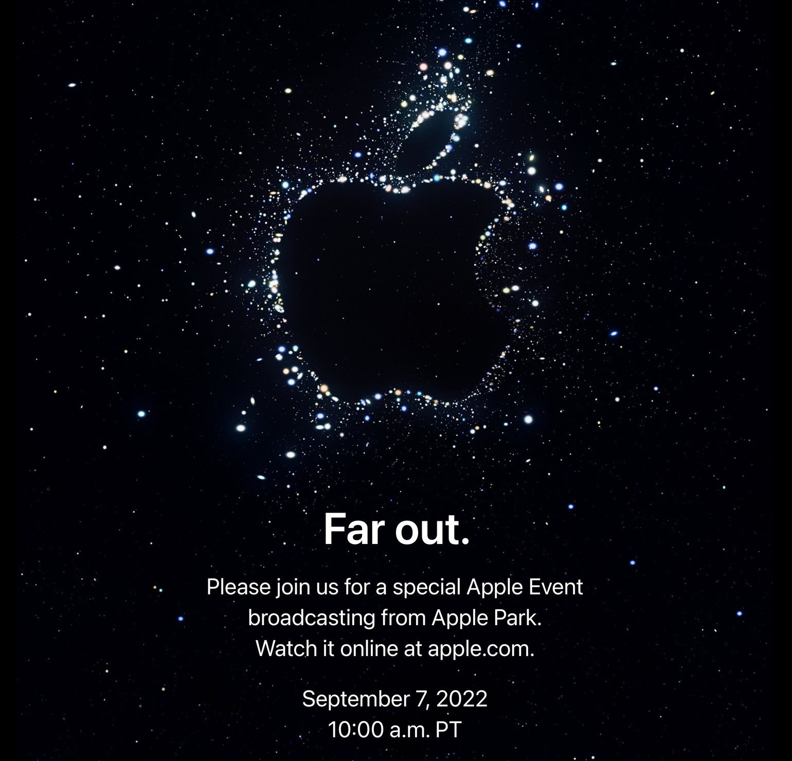 Apple于9月7日（9月8日香港时间）举行今年秋季发布会。