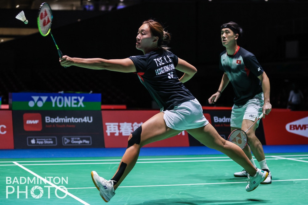 「鄧謝」上圈擊敗新加坡組合躋身8強。（Badminton Photo）