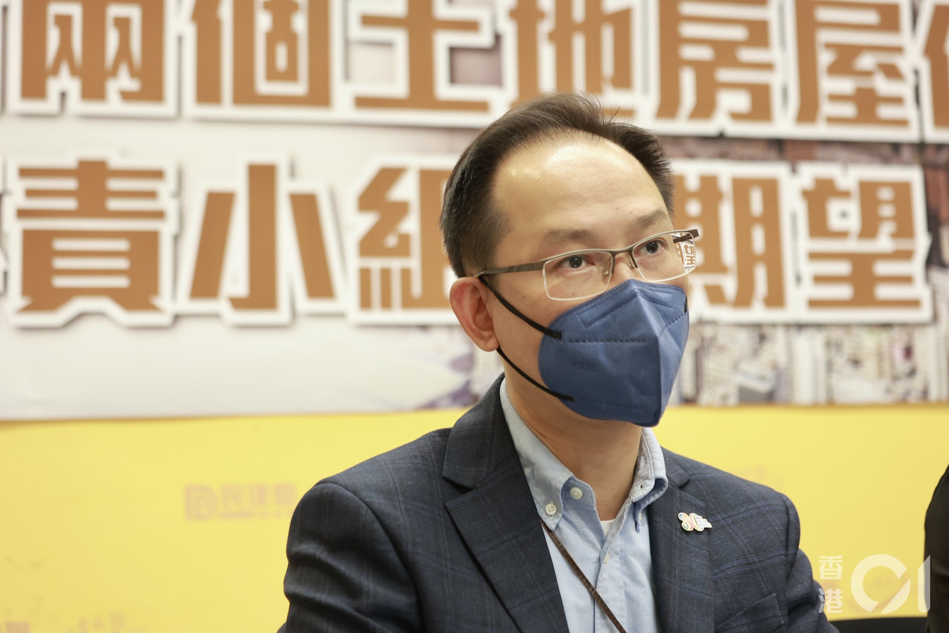 立法會議員陳學鋒。(黃寶瑩攝) 立法會議員陳學鋒。(黃寶瑩攝)