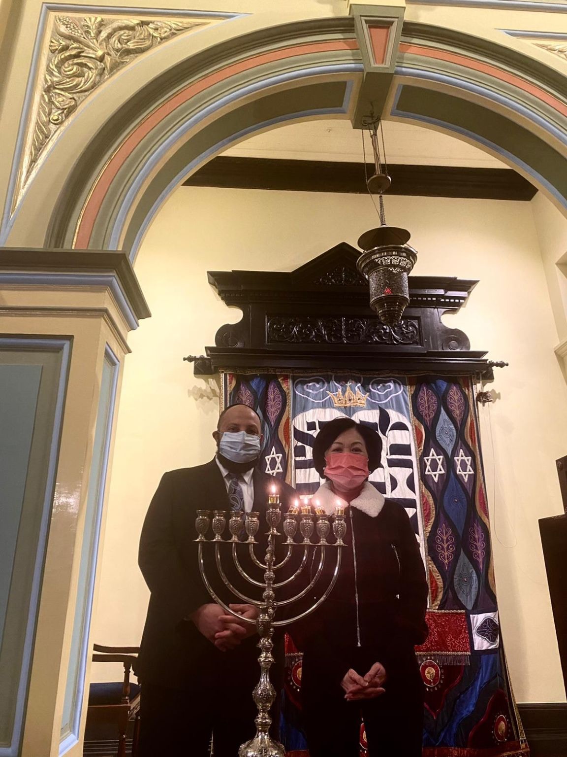政壇諸事町｜麥美娟與葉劉淑儀參觀猶太教堂了解宗教儀式