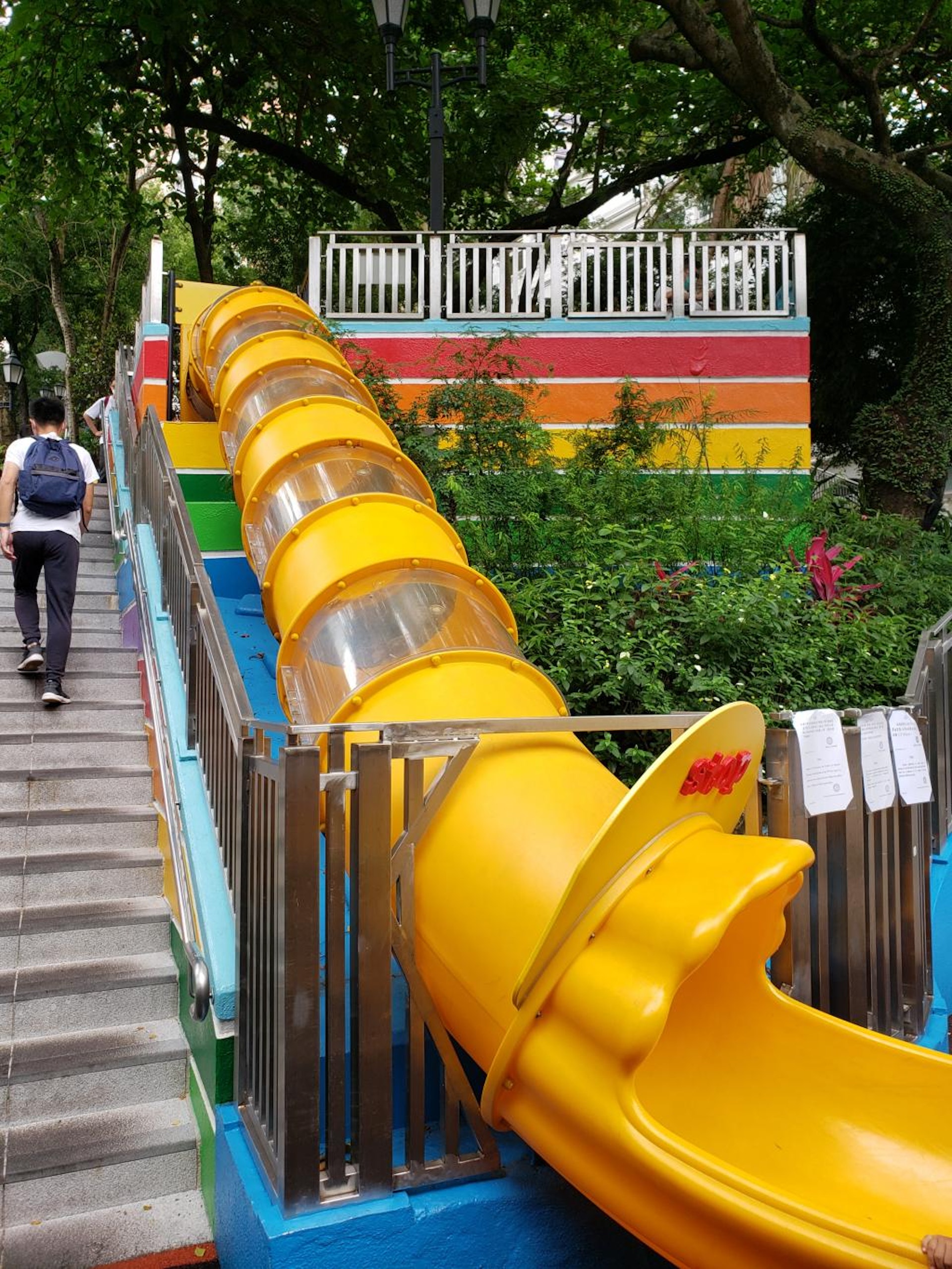 公園中部有依山而建的溫室和觀鳥園這兩座大型現代設施,並毗連太極園和鳥瞰角,組成香港公園的特色建築群。(雞丁暟遊天下授權使用) 公園中部有依山而建的溫室和觀鳥園這兩座大型現代設施,並毗連太極園和鳥瞰角,組成香港公園的特色建築群。(雞丁暟遊天下授權使用)