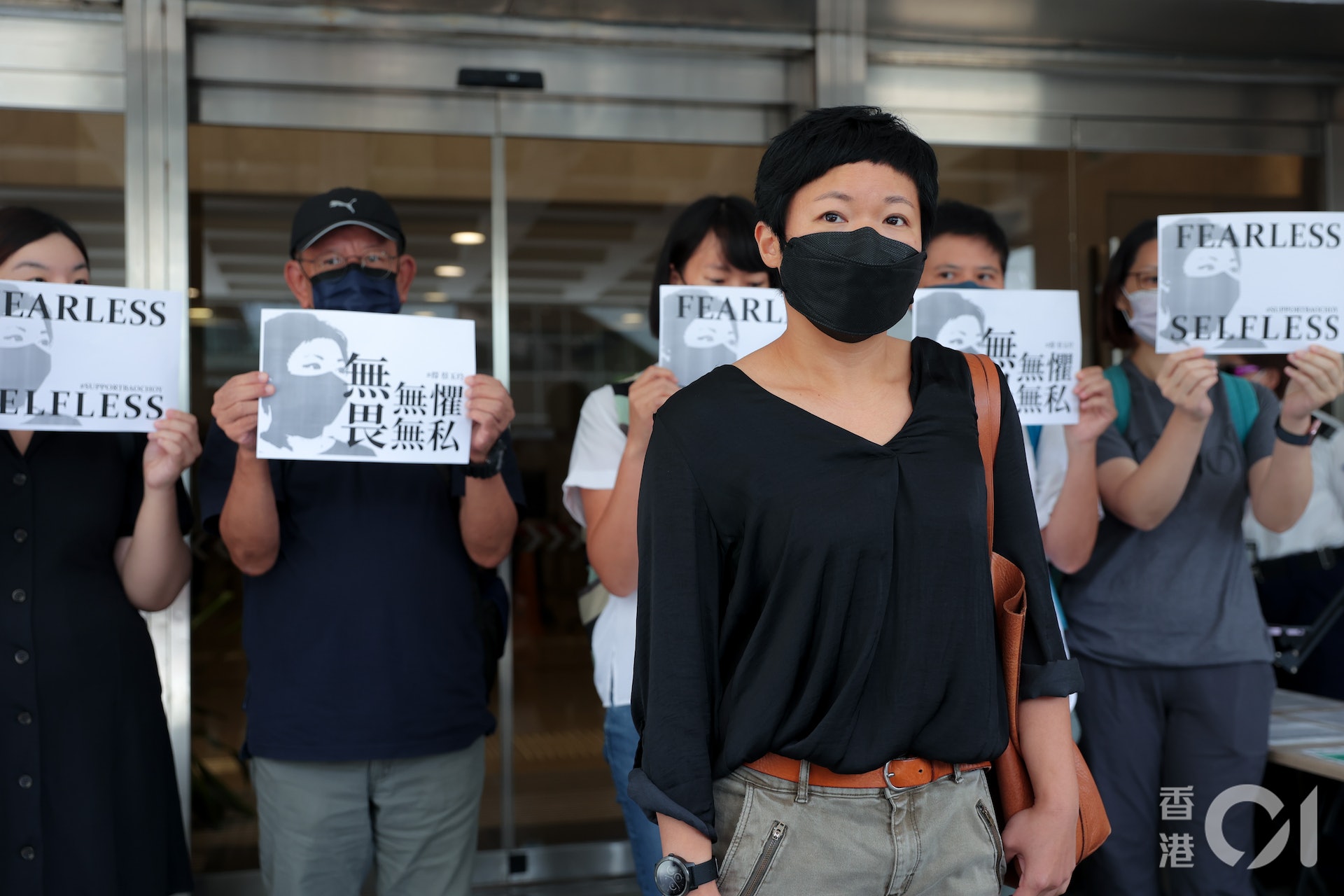 蔡玉玲指上訴不只為自己,期望能為本港新聞業界及新聞自由出一分力,會平常心看待上訴裁決。(夏家朗攝) 蔡玉玲指上訴不只為自己,期望能為本港新聞業界及新聞自由出一分力,會平常心看待上訴裁決。(夏家朗攝)
