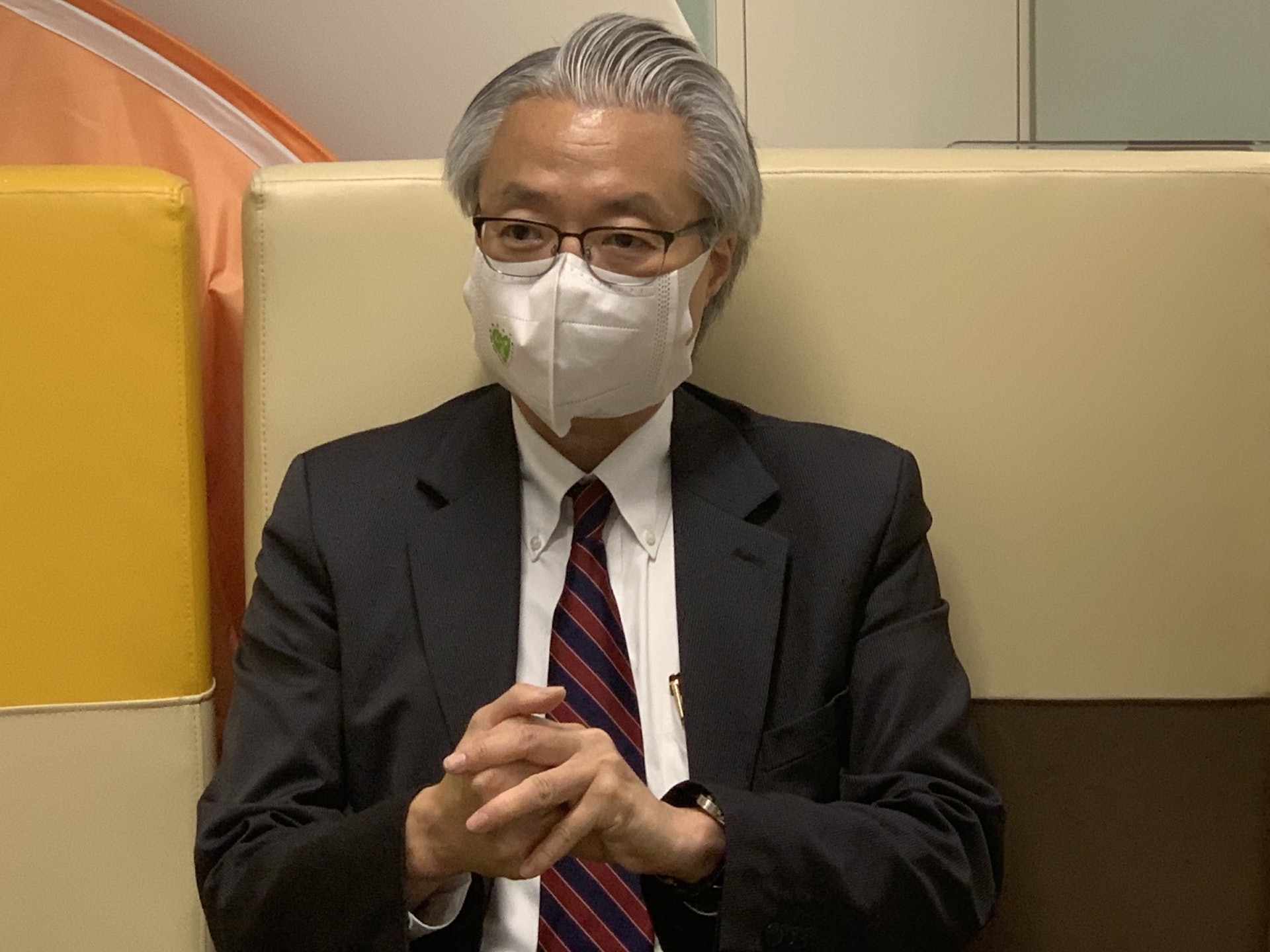 萬鈞匯知中學張志文校長分享該校的STEM策略,指他們的STEM教育可以分為「STEM for all」及「STEM for elite」。(劉雅琪攝) 萬鈞匯知中學張志文校長分享該校的STEM策略,指他們的STEM教育可以分為「STEM for all」及「STEM for elite」。(劉雅琪攝)