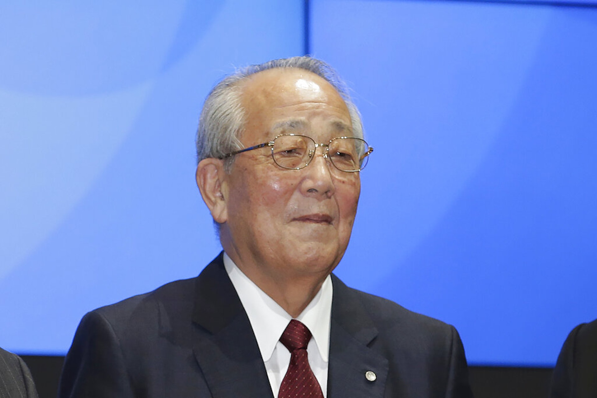 日本企業京瓷2022年8月30日宣布,創辦人稻盛和夫去世,終年90歲。(AP) 日本企業京瓷2022年8月30日宣布,創辦人稻盛和夫去世,終年90歲。(AP)
