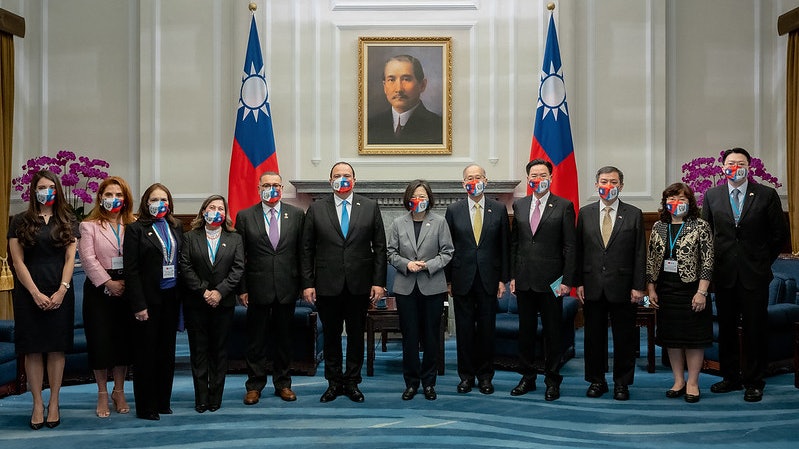 危地馬拉外長訪台晤蔡英文 稱將永遠支持台灣 危地馬拉外長訪台晤蔡英文 稱將永遠支持台灣