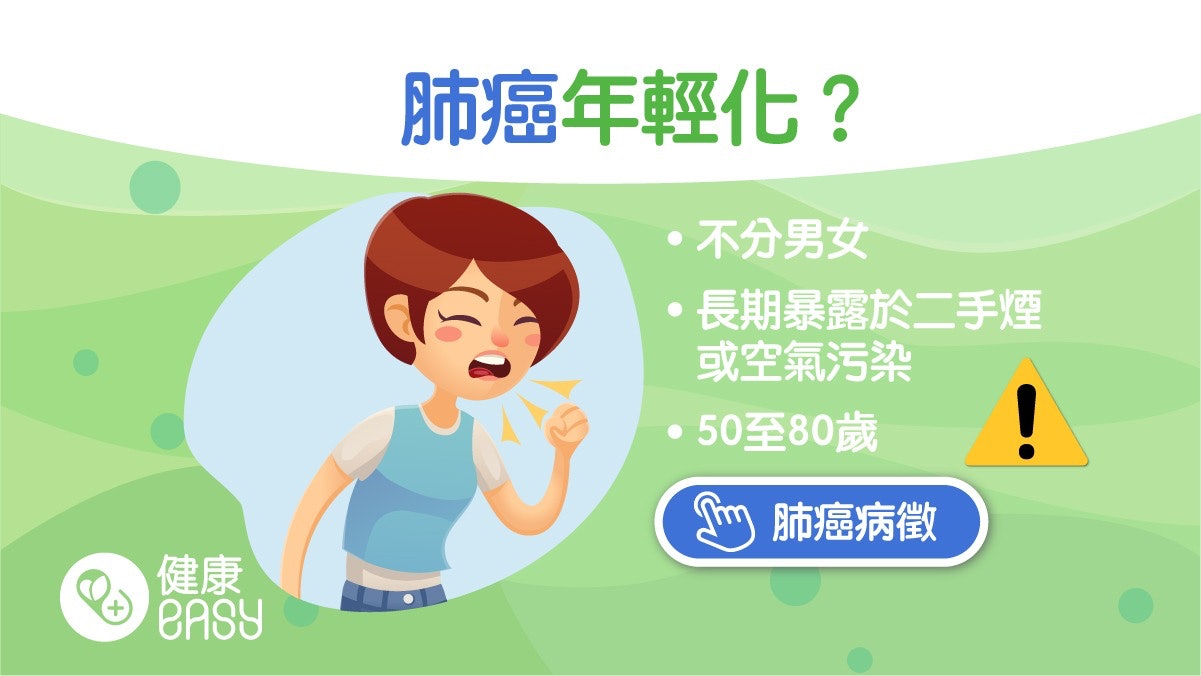 肺癌|年輕人不會患肺癌?罹患者多為男性?醫揭肺癌5大迷思 肺癌|年輕人不會患肺癌?罹患者多為男性?醫揭肺癌5大迷思