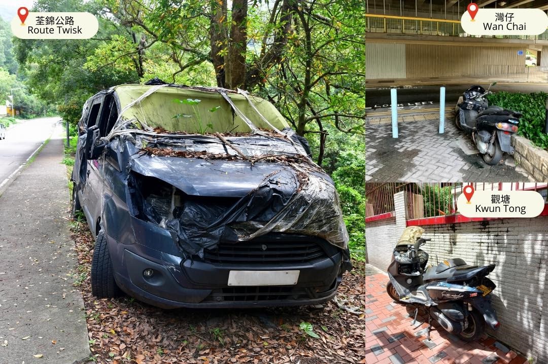 廢車圍城 阻街兼引致鼠患部門互卸責區議員促三管齊下清廢車