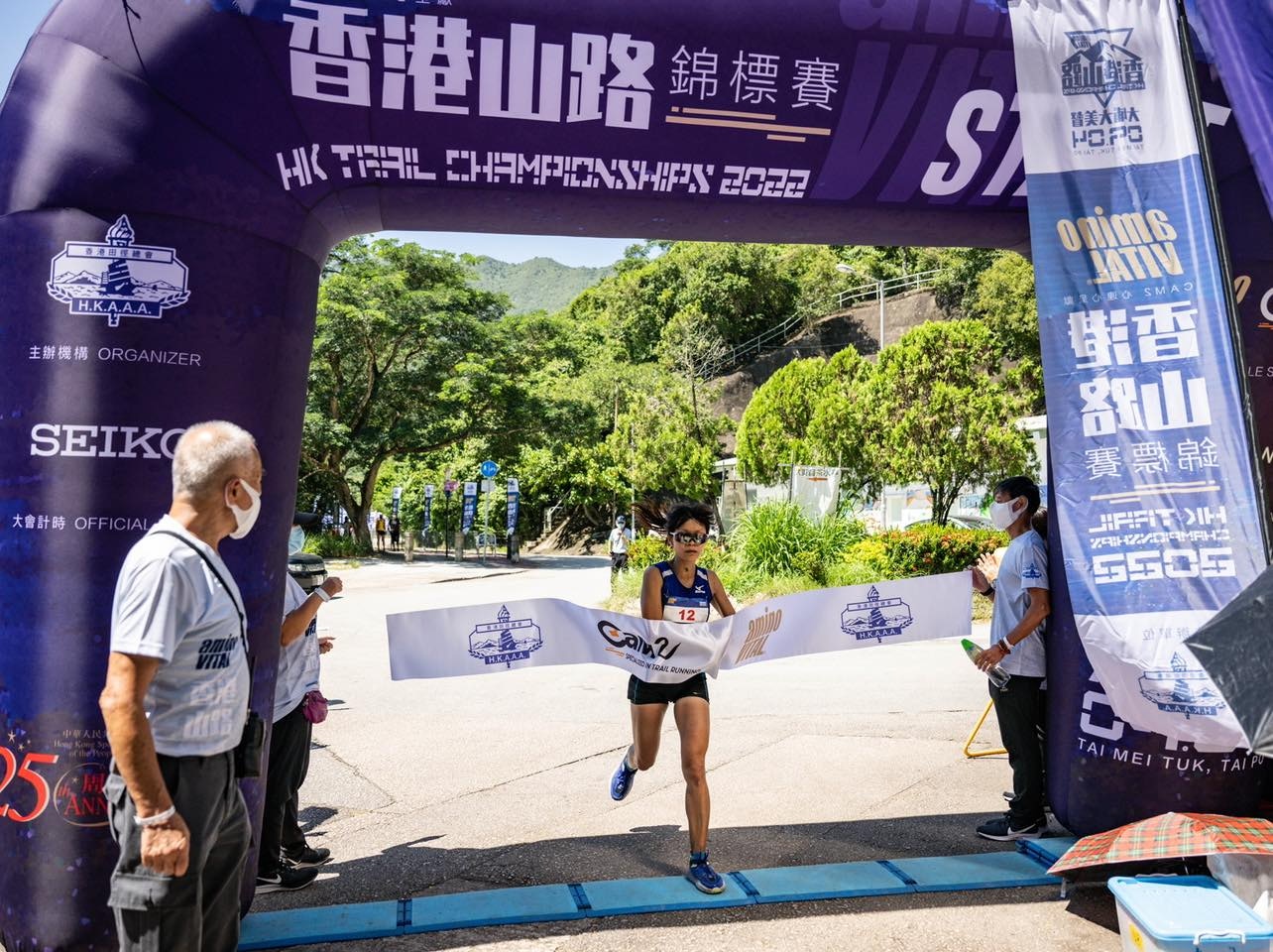 梁影雪奪得女子組冠軍。（HKAAA Facebook）