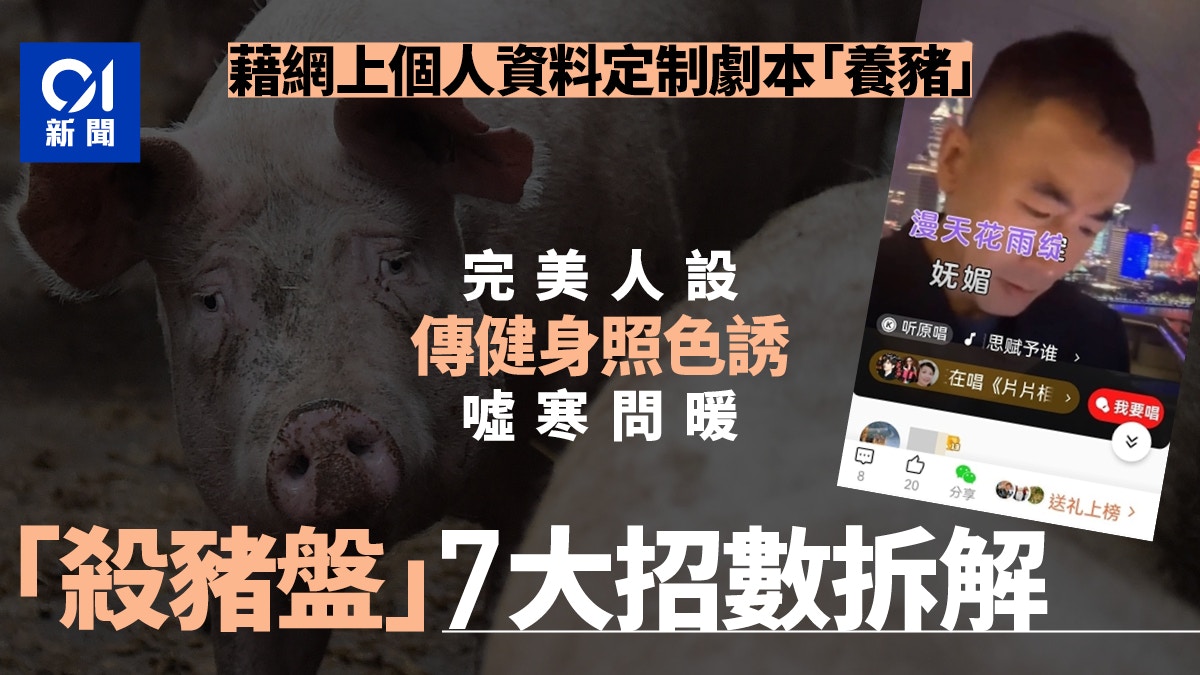完美中佬人設、扮同鄉、噓寒問暖 拆解「殺豬盤」騙局7大招數