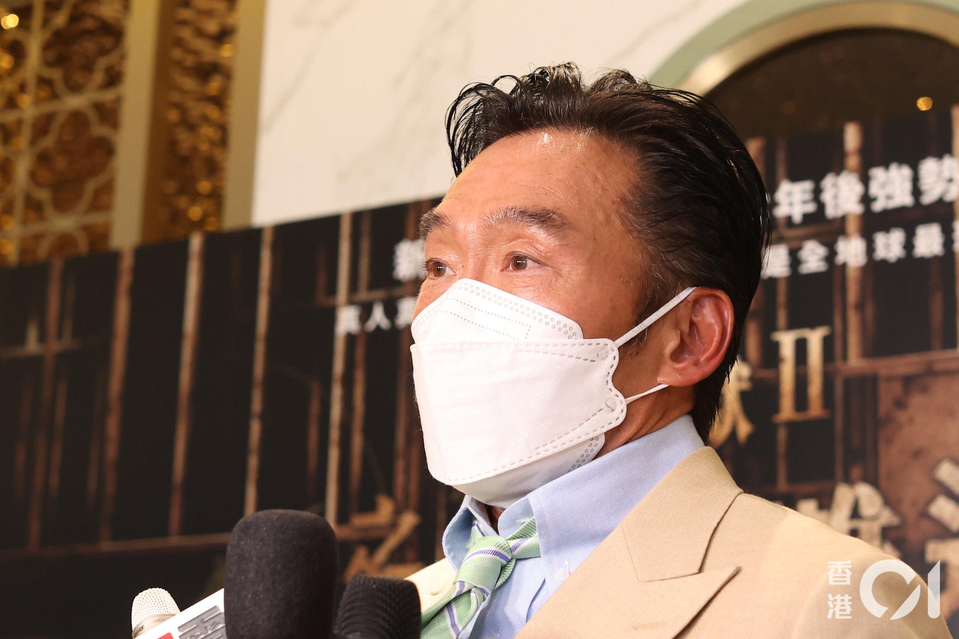 鄭浩南之前在活動上透露自己的婚姻狀況有變,期間更講到眼濕濕,令人心痛。(資料圖片/梁碧玲攝) 鄭浩南之前在活動上透露自己的婚姻狀況有變,期間更講到眼濕濕,令人心痛。(資料圖片/梁碧玲攝)
