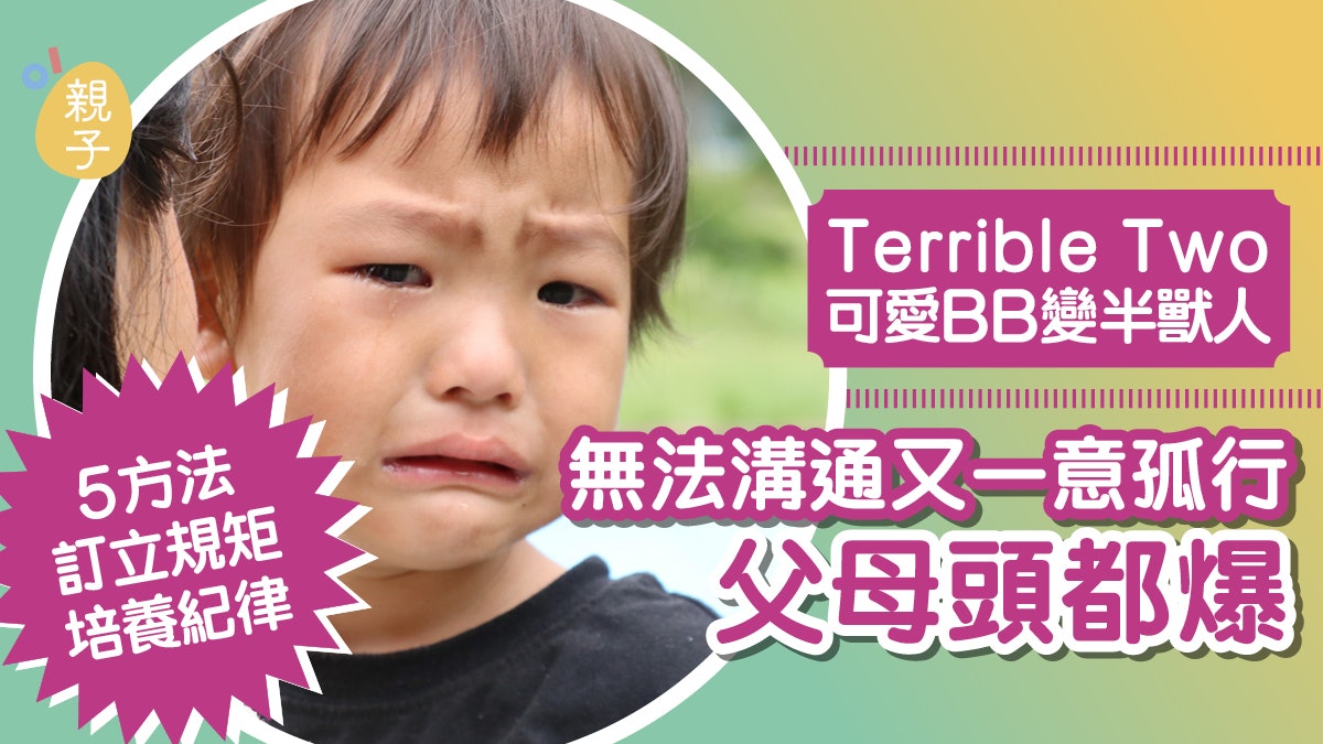 教養|2歲半獸人愛搗蛋難溝通父母頭都爆?5方法訂立規矩培養紀律 教養|2歲半獸人愛搗蛋難溝通父母頭都爆?5方法訂立規矩培養紀律