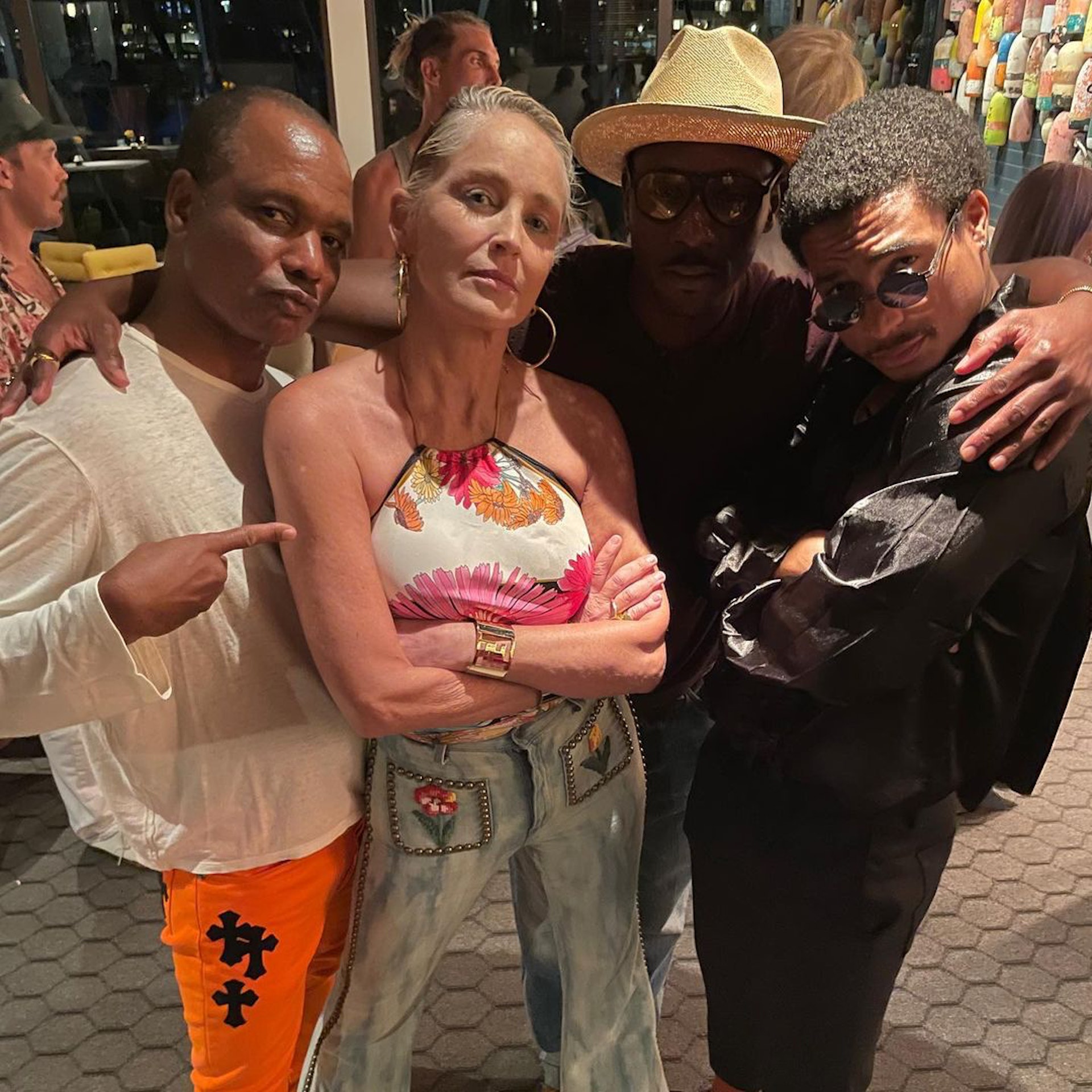 莎朗史東身體力行告訴大眾不用害怕年老。(IG@sharonstone) 莎朗史東身體力行告訴大眾不用害怕年老。(IG@sharonstone)