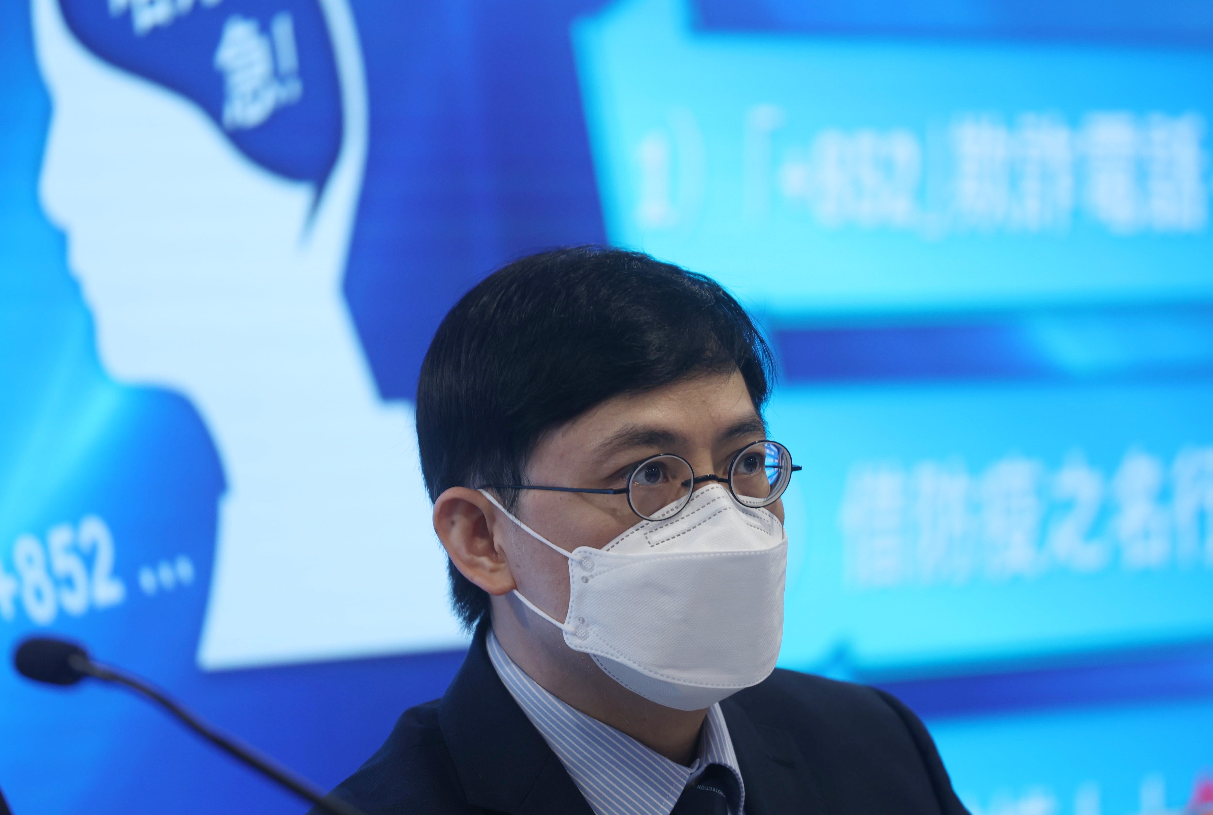 衞生署衞生防護中心傅染病處首席醫生歐家榮。（余俊亮攝）