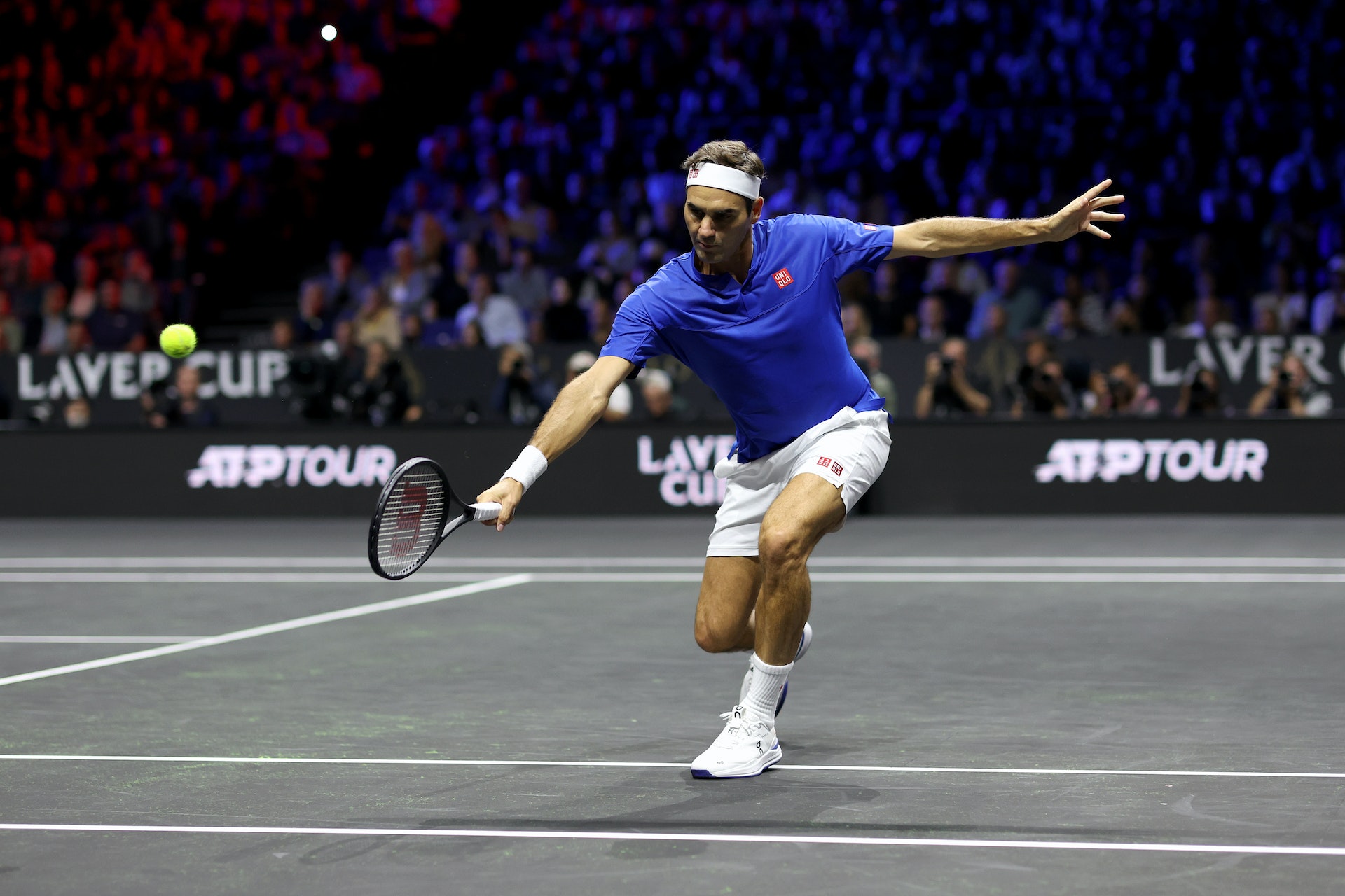 費達拿告別戰,依然瀟灑。(Getty Images) 費達拿告別戰,依然瀟灑。(Getty Images)