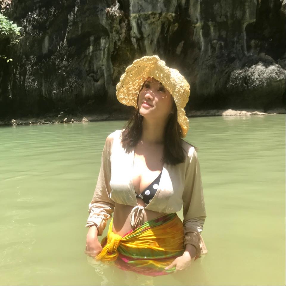 台灣女主播劉芯彤常於Facebook分享生活點滴。（劉芯彤Facebook）