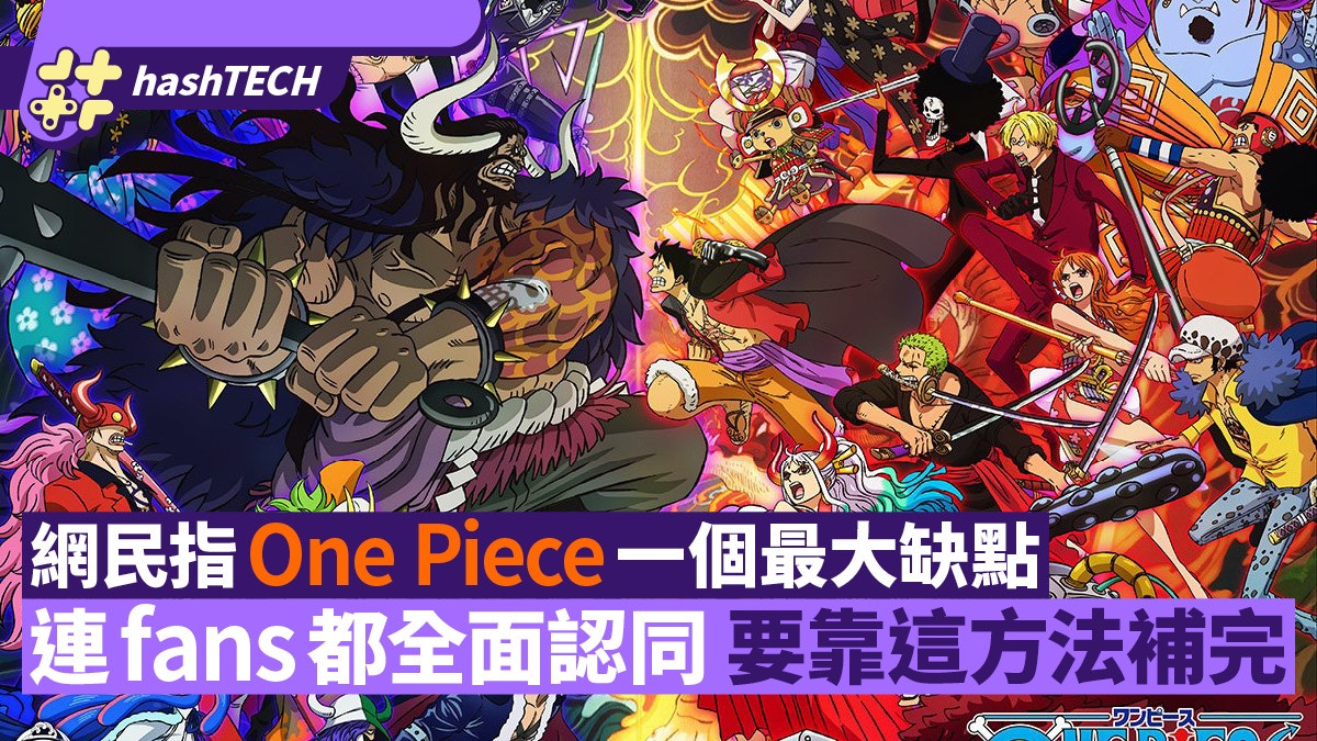 One Piece 海賊王被指有一最大缺點｜Fans全面認同要靠這方法補完