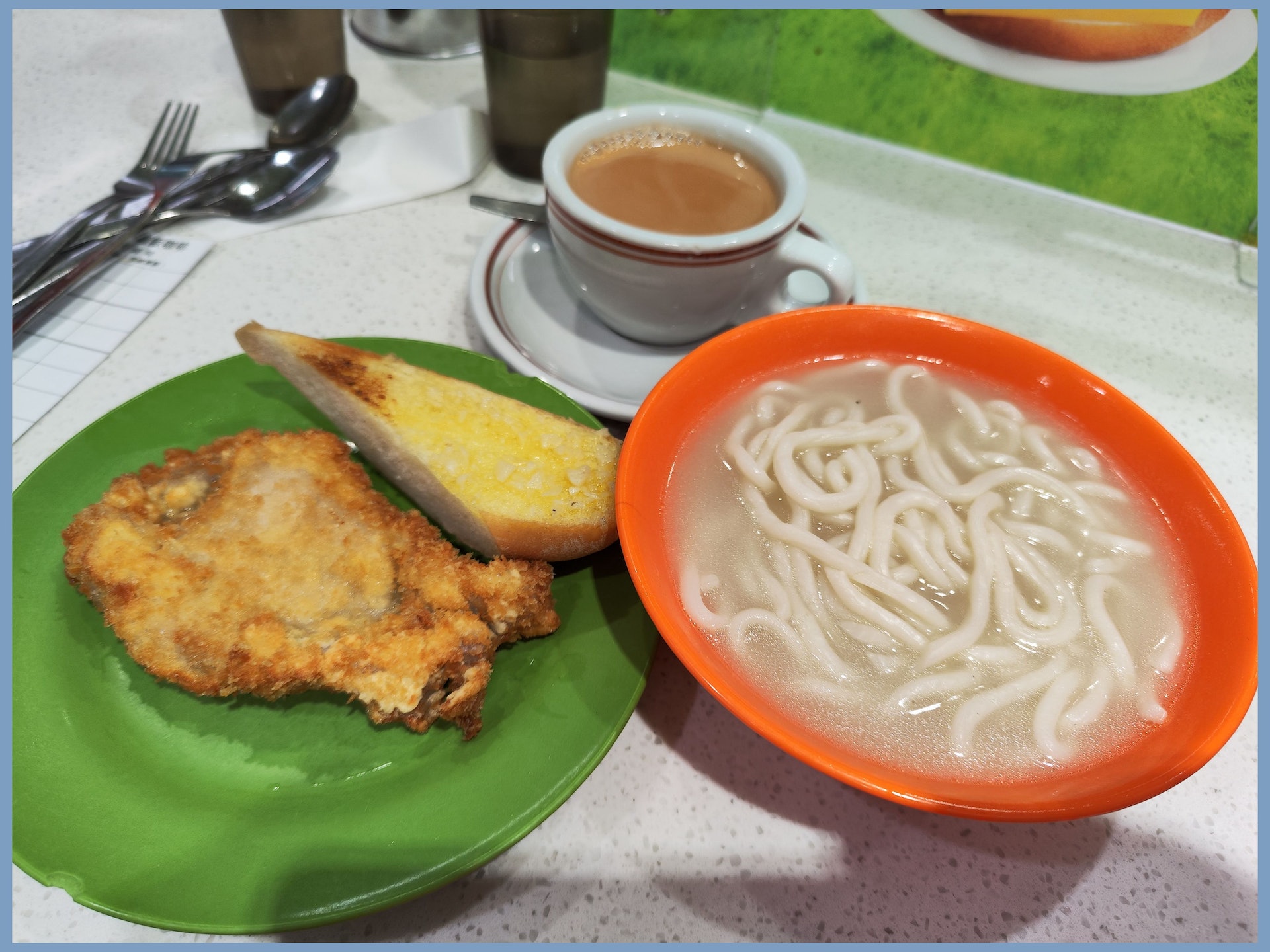 今早在沙角邨劉萬利大排檔早餐,比博康邨冬菇亭乾淨,味道也不錯(CATT'S BLOG授權使用) 今早在沙角邨劉萬利大排檔早餐,比博康邨冬菇亭乾淨,味道也不錯(CATT'S BLOG授權使用)
