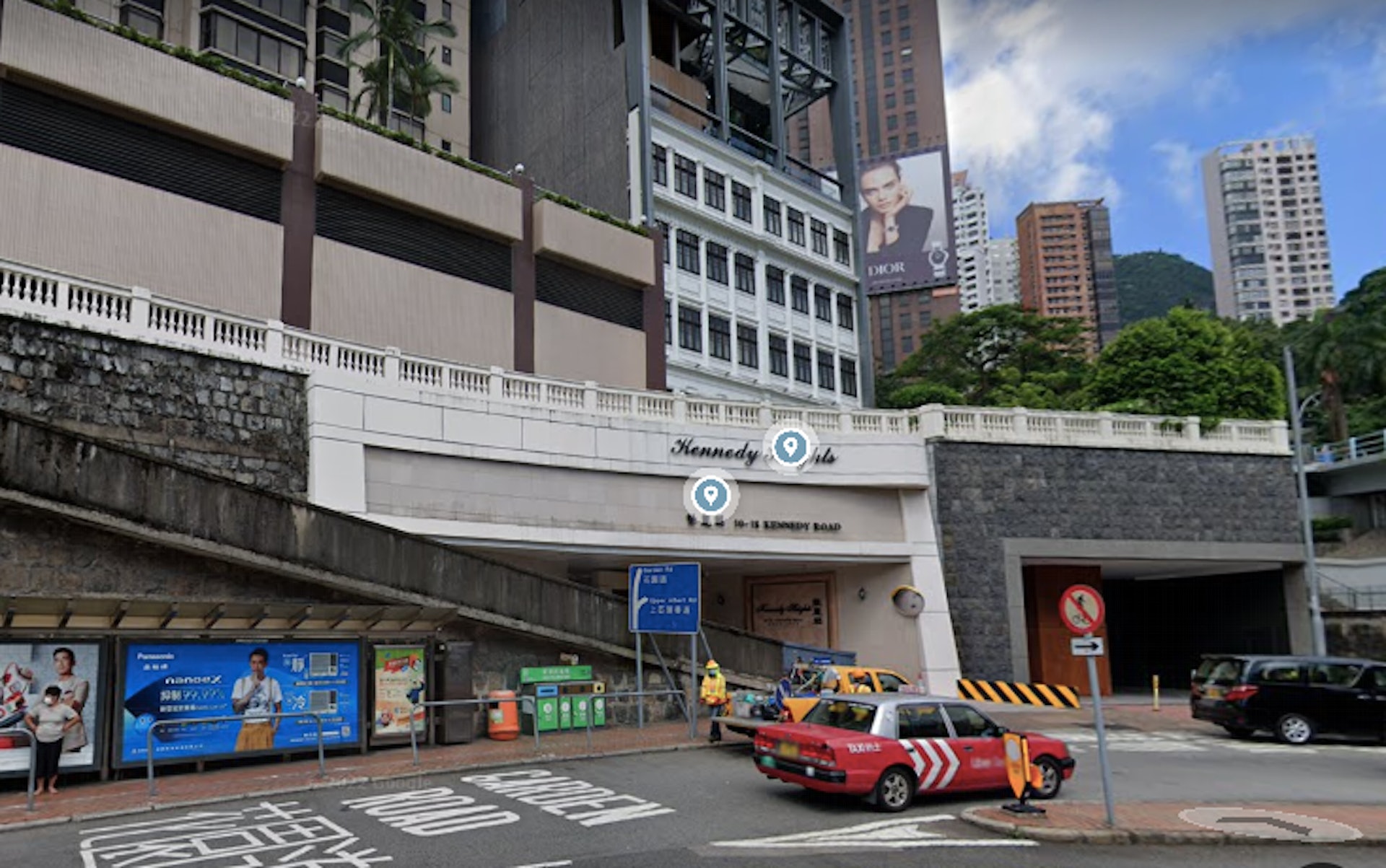 中半山堅麗閣。( Google map 街景截圖) 中半山堅麗閣。( Google map 街景截圖)