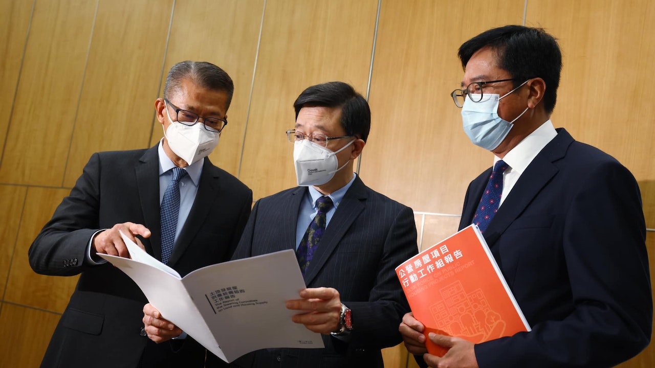 百日施政︱李家超收土地房策報告 已訂過百項指標納《施政報告》