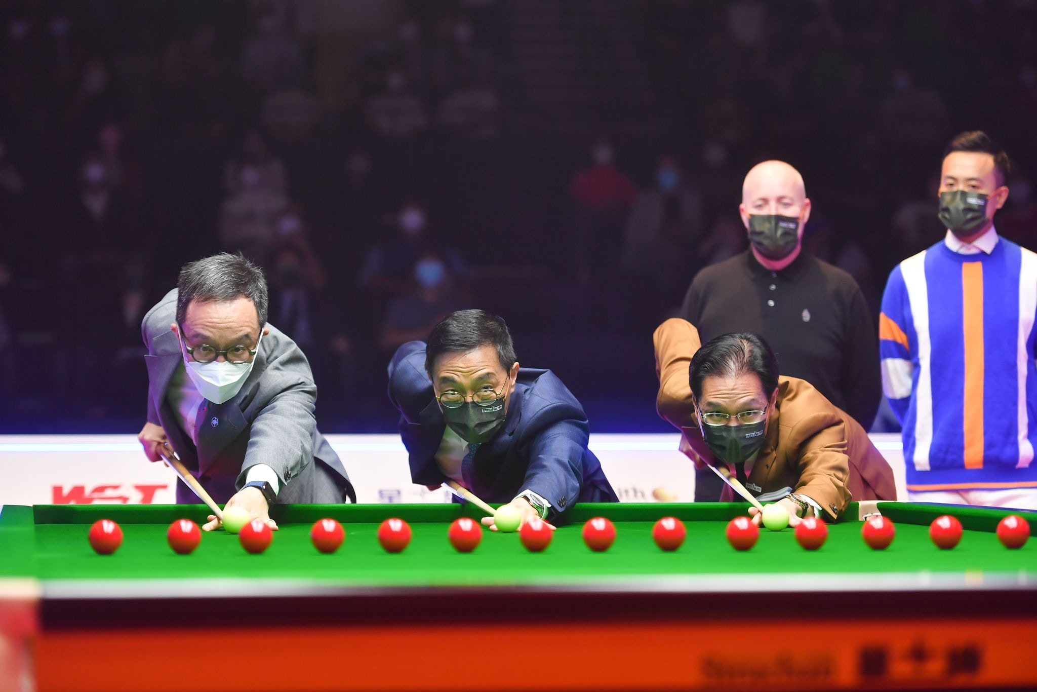 The opening of the World Billiard Masters Yang Runxiong pointed out