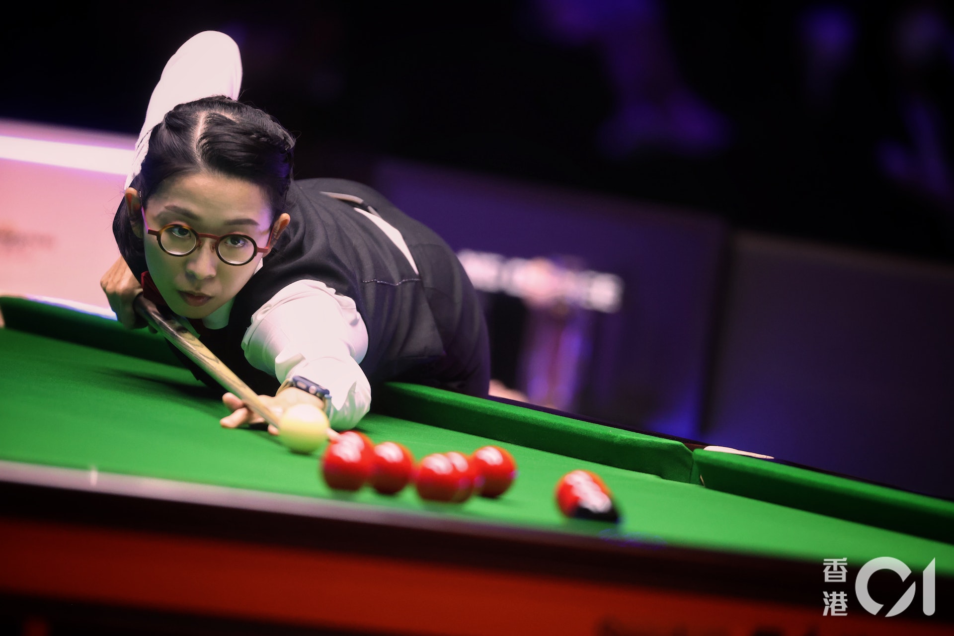 香港桌球大師賽 奧蘇利雲5局淨勝吳安儀矚目大戰氣氛熱烈 香港桌球大師賽 奧蘇利雲5局淨勝吳安儀矚目大戰氣氛熱烈