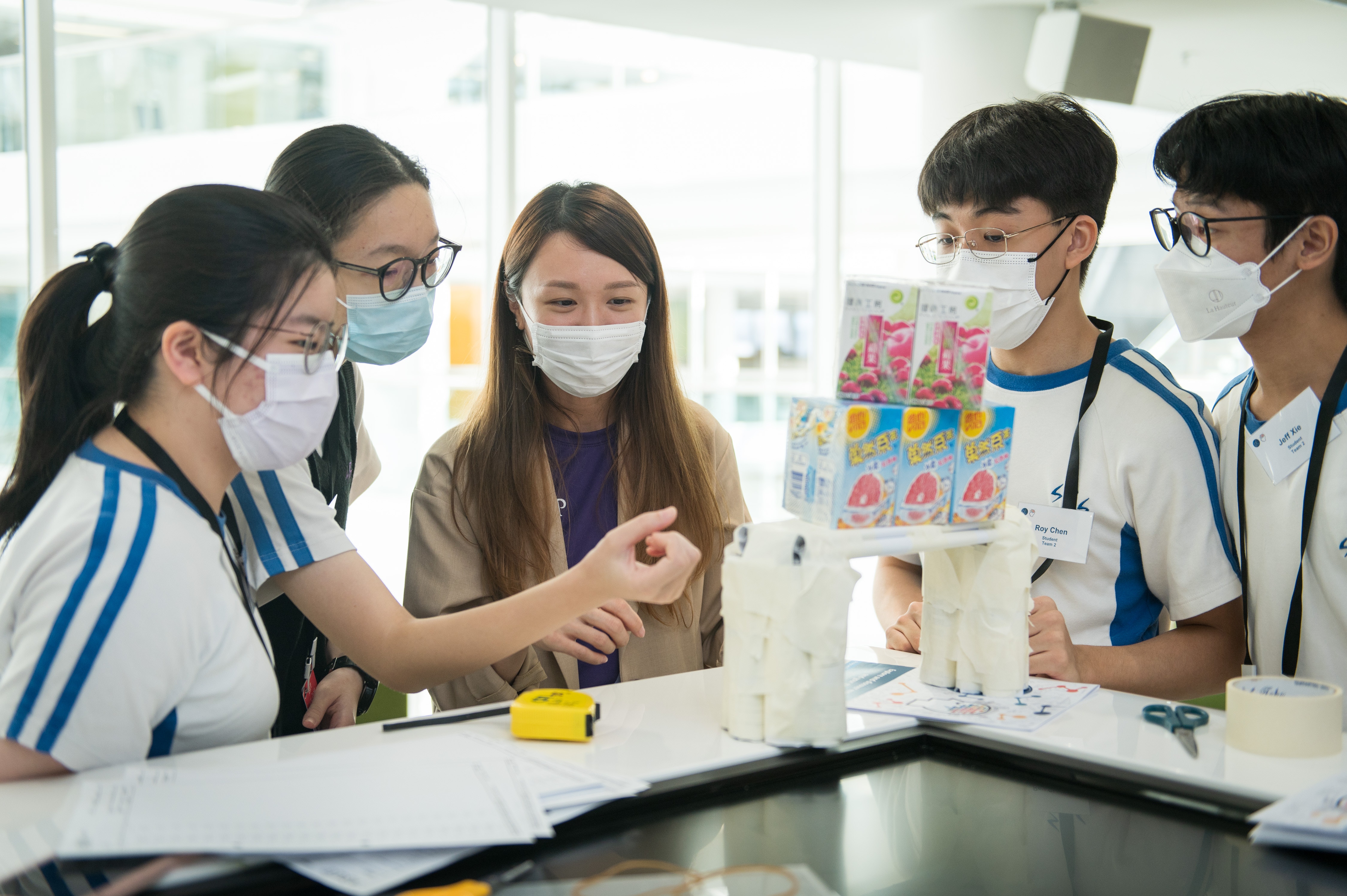 工程界推中學STEM工作坊　學生受啟發冀用科技提升建造業安全