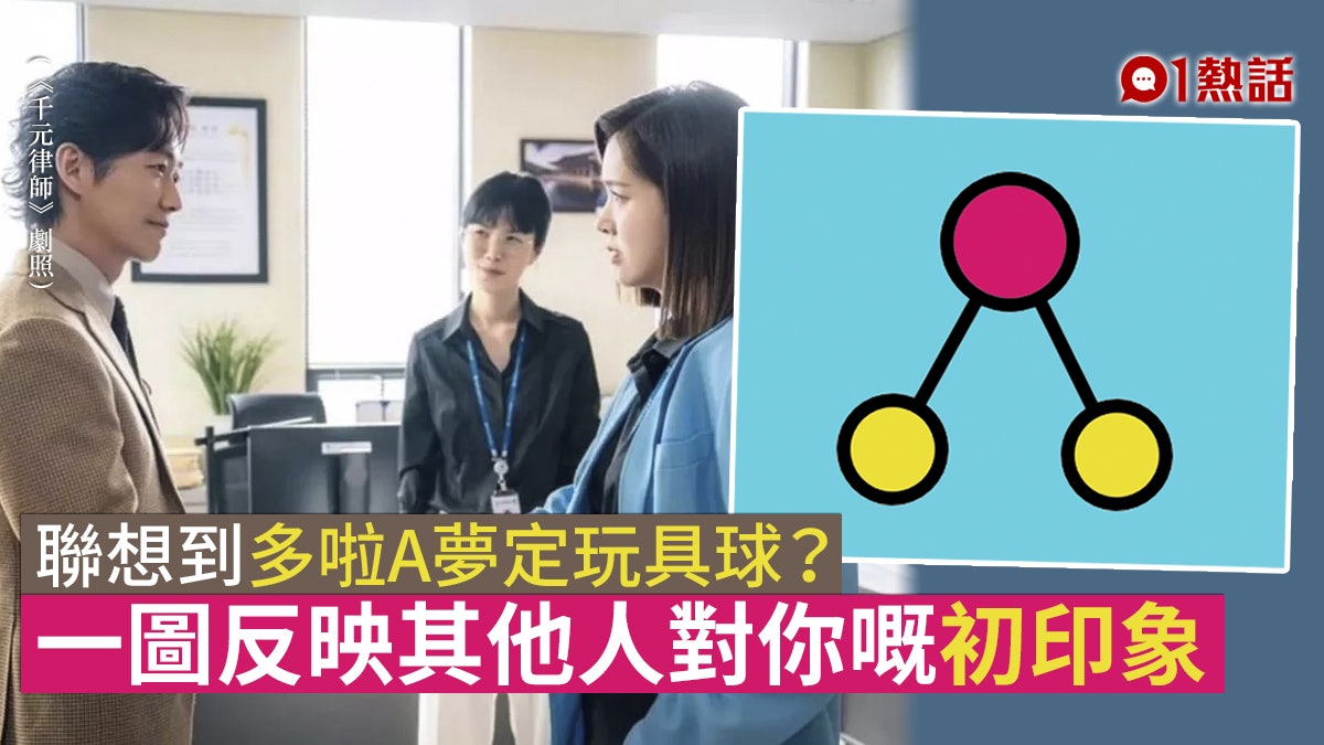 心理測驗|似多啦A夢定玩具球? 3個圈反映其他人對你嘅第一印象 心理測驗|似多啦A夢定玩具球? 3個圈反映其他人對你嘅第一印象