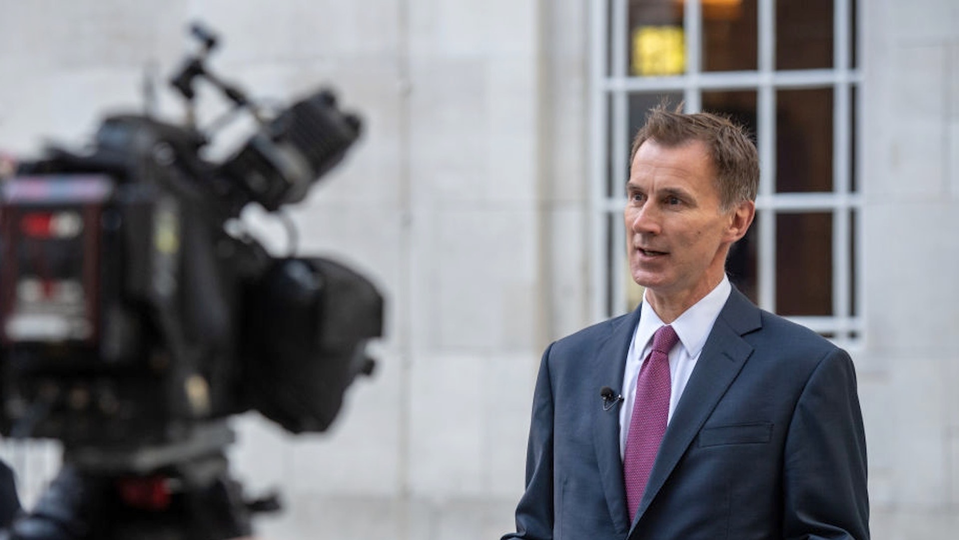 英國財相侯俊偉(Jeremy Hunt)指出英國銀行系統相當安全。(Getty) 英國財相侯俊偉(Jeremy Hunt)指出英國銀行系統相當安全。(Getty)