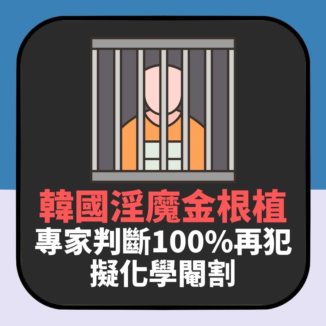 姦11未成年少女韓國淫魔金根植　刑滿不准出獄還未夠　擬化學閹割（01製圖）