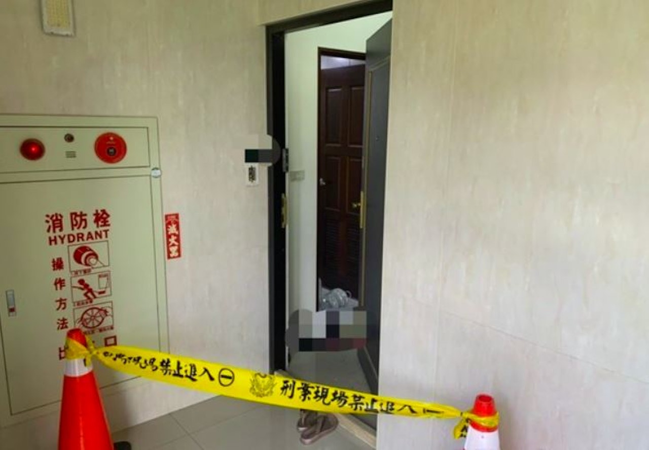 台灣發生恐怖兇殺案。(網上圖片) 台灣發生恐怖兇殺案。(網上圖片)