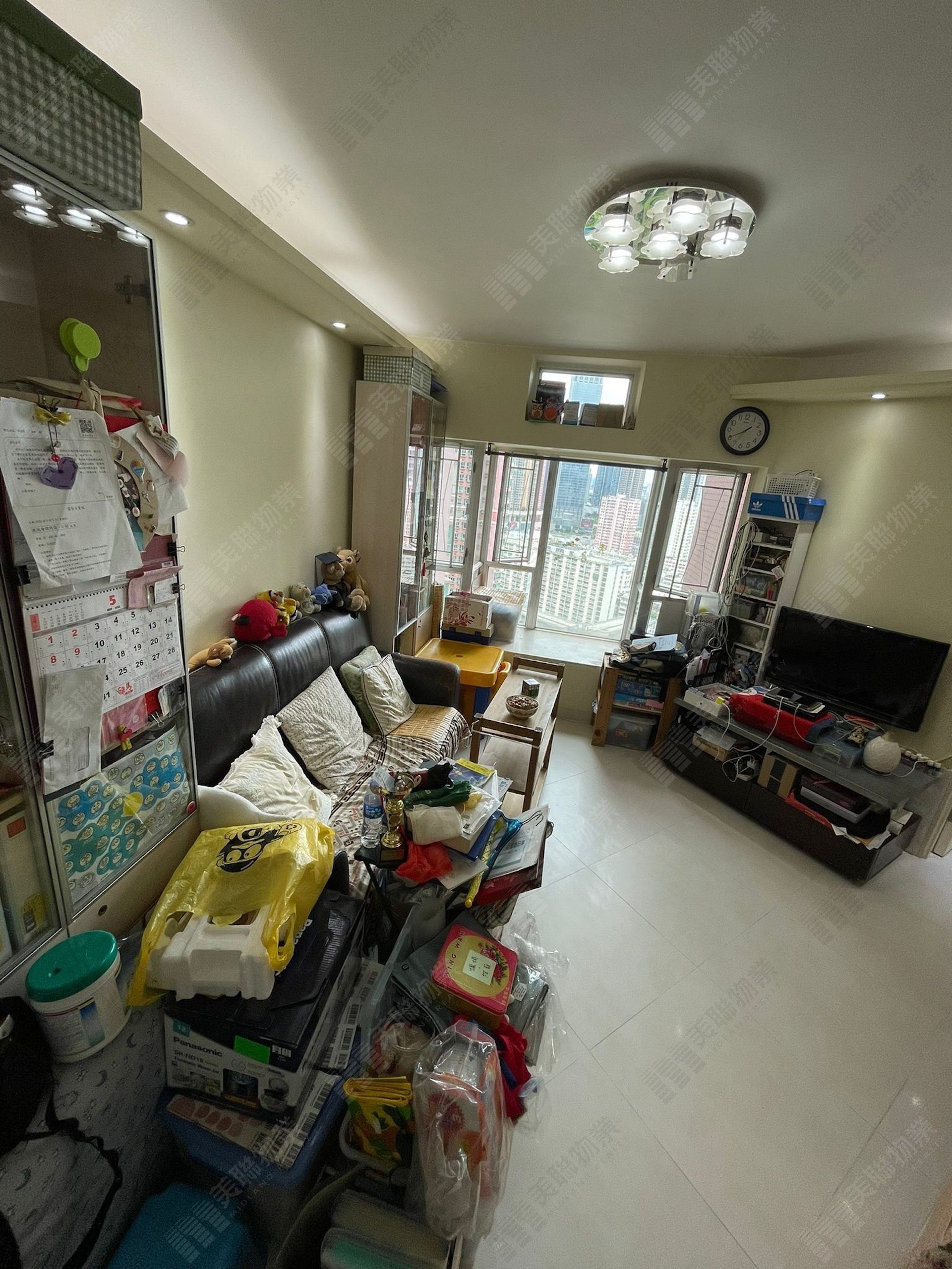 單位內櫳闊落,廳區屬鑽石形開則。(代理提供) 單位內櫳闊落,廳區屬鑽石形開則。(代理提供)