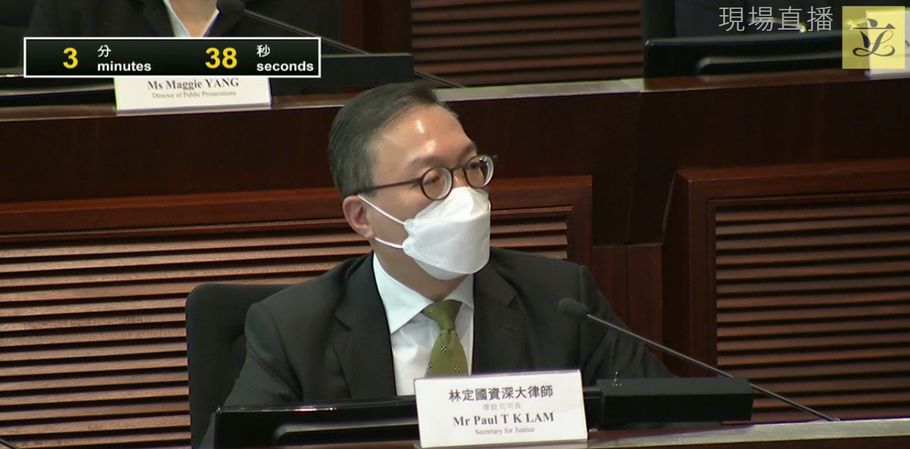 施政報告︱林定國：地區關愛隊將參與法治教育工作　宣揚明法守法