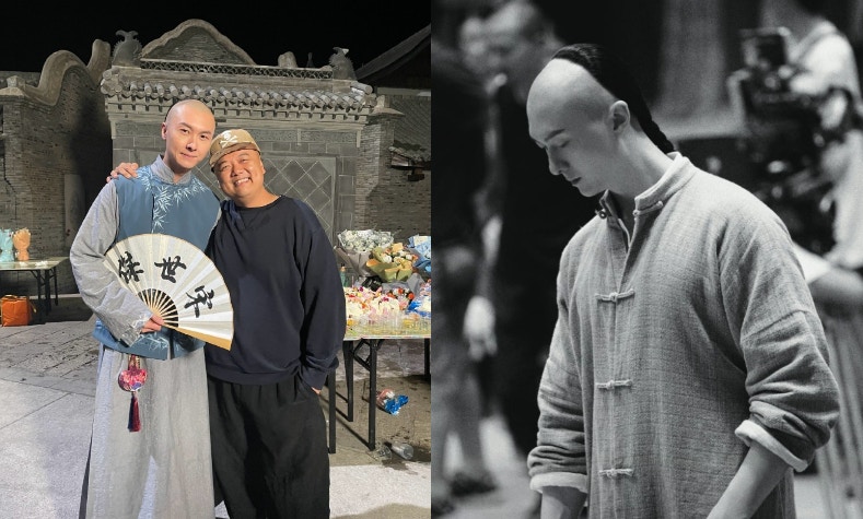 狀王之王｜橫店拍攝終殺青王浩信貼花絮照：沒想到有幸遇到宋世傑