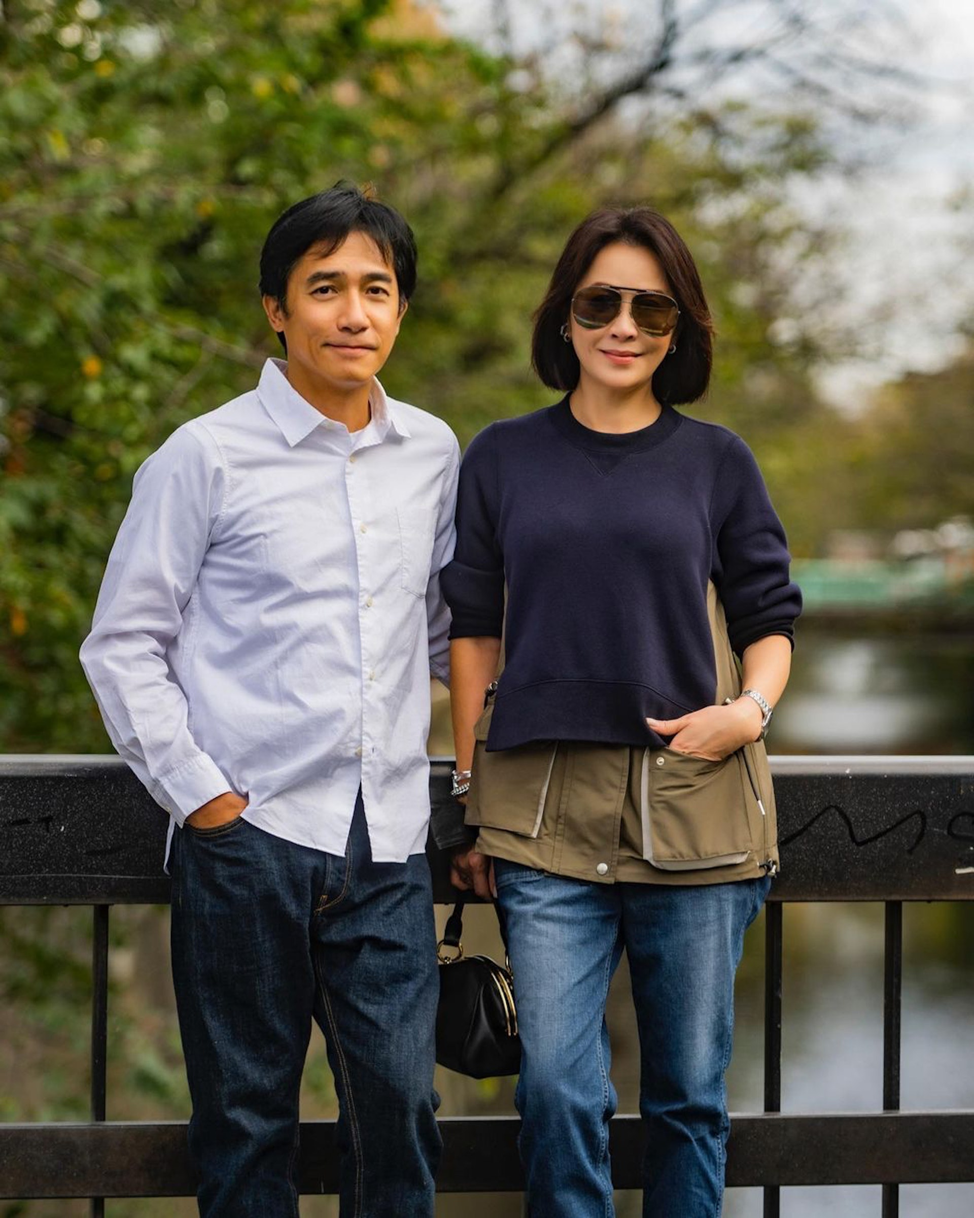 偉仔與老婆劉嘉玲一個社恐,一個擅長社交。(劉嘉玲IG) 偉仔與老婆劉嘉玲一個社恐,一個擅長社交。(劉嘉玲IG)