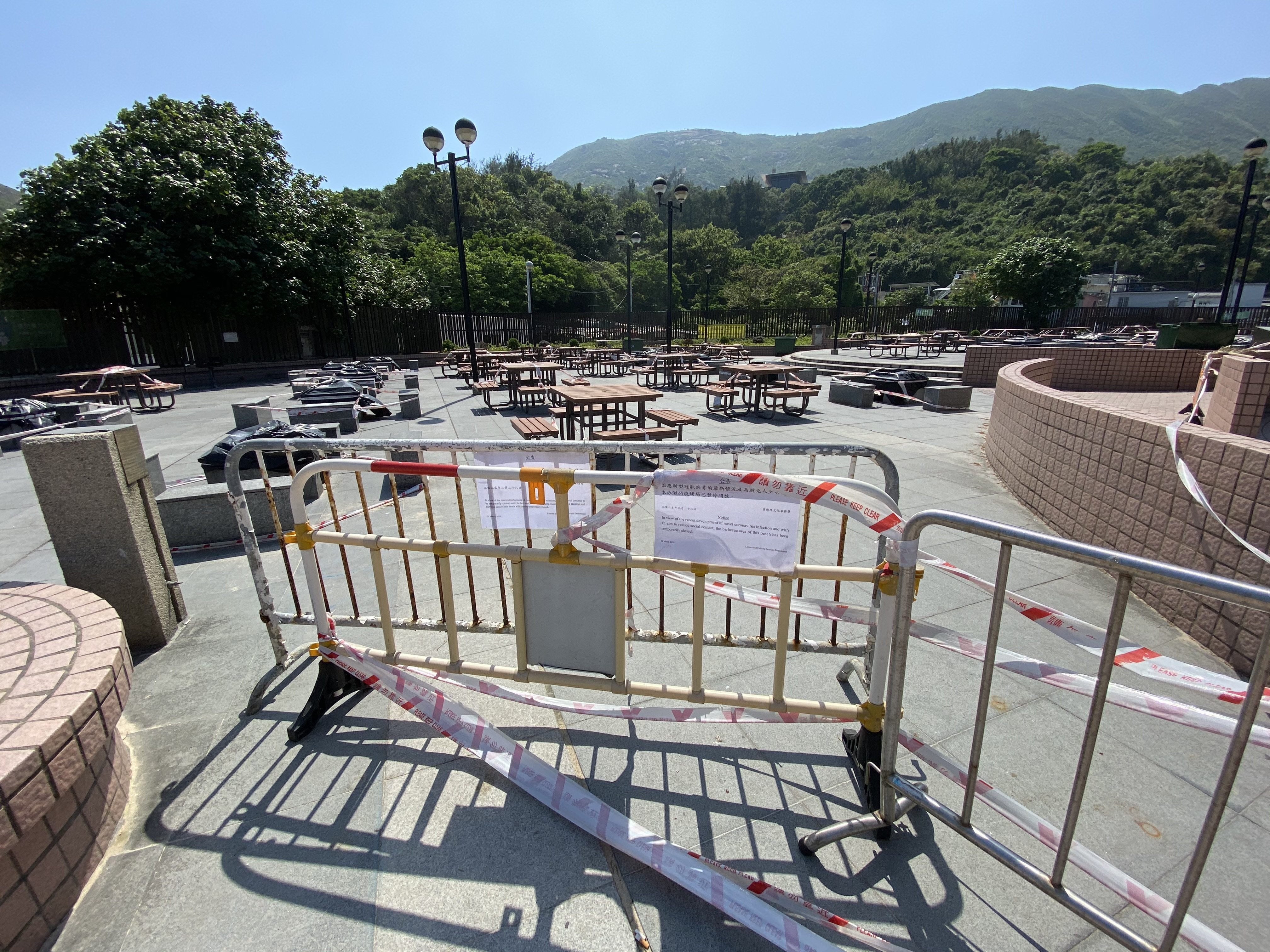 在11月3日起，政府轄下的燒烤地點將重開。（倪清江攝）