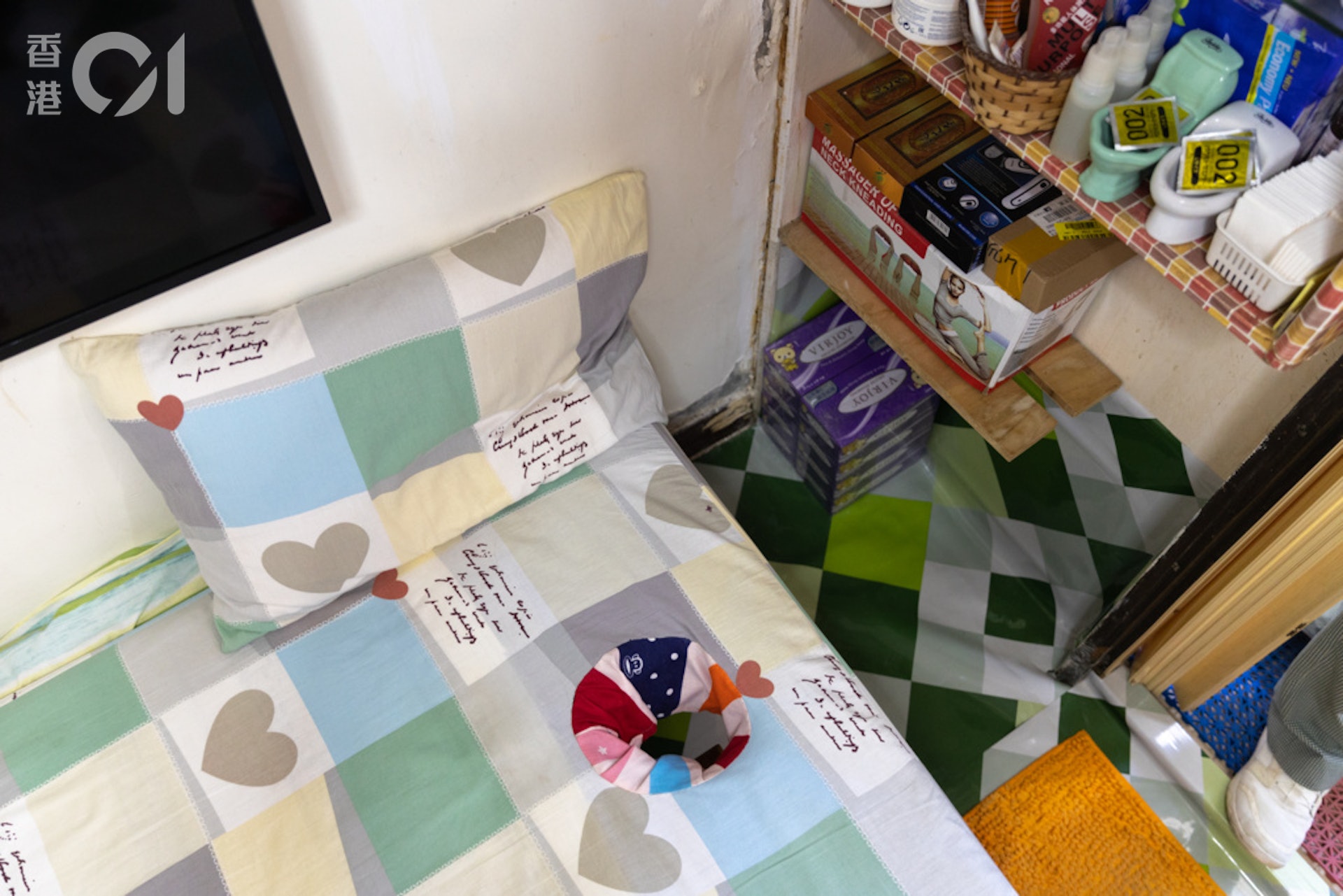 David的工作室乾淨整潔,處處是心思。(余俊亮攝)