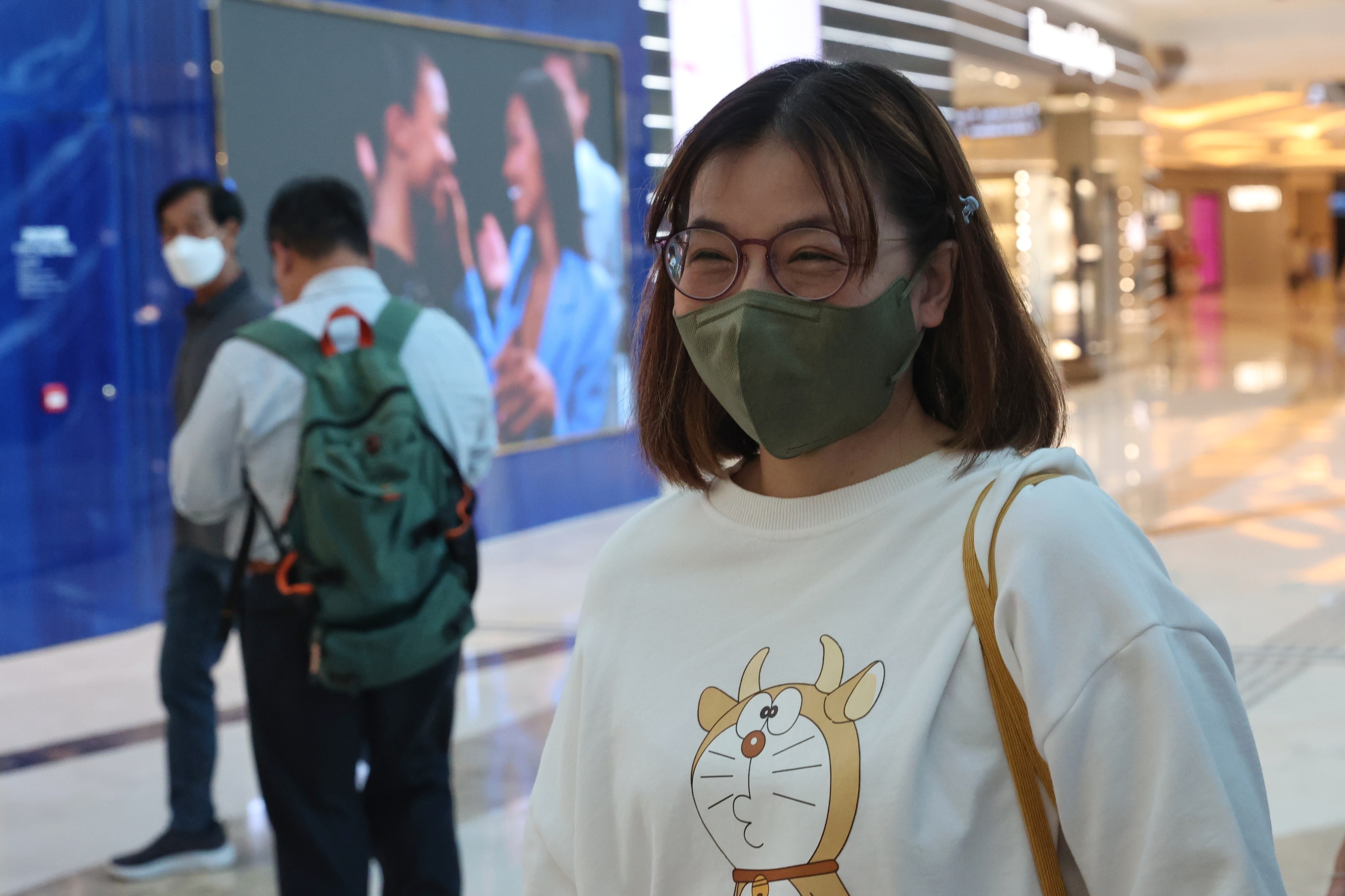 屯門區鍾太購入一伙三房單位作換樓之用。（張浩維攝）