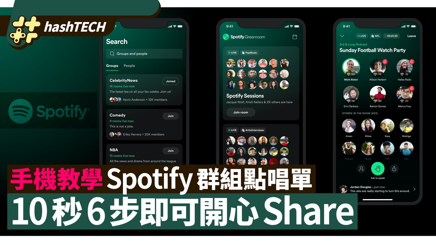 手機教學|6步教你使用Spotify的群組點唱單 10秒即可開心Share 手機教學|6步教你使用Spotify的群組點唱單 10秒即可開心Share