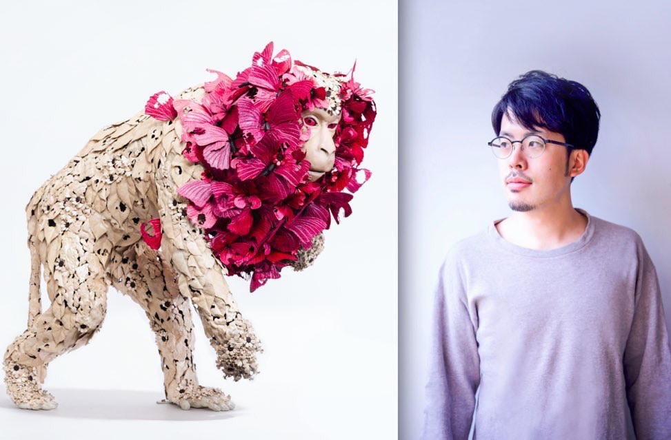 日本藝術家活化古老冶金技術創出栩栩如生精緻金屬花動物雕塑 日本藝術家活化古老冶金技術創出栩栩如生精緻金屬花動物雕塑