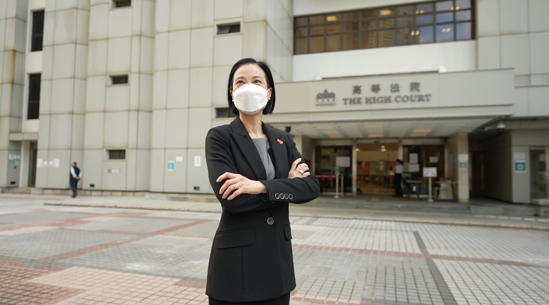 選舉界別議員陳曼琪是全國婦聯執委，在港區婦聯參與地區工作。（香港再出發大聯盟影片截圖）