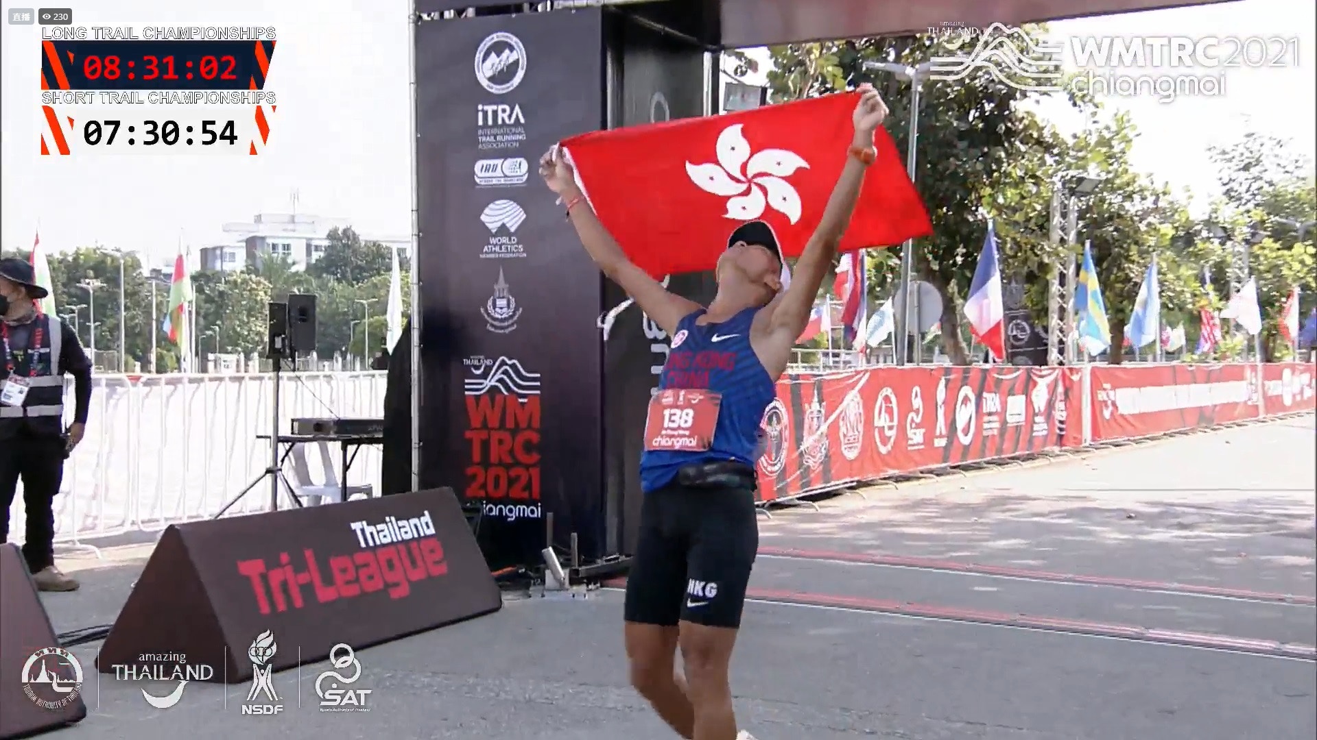 Trail Running World Championships｜Huang Haocong finished the 80K ...