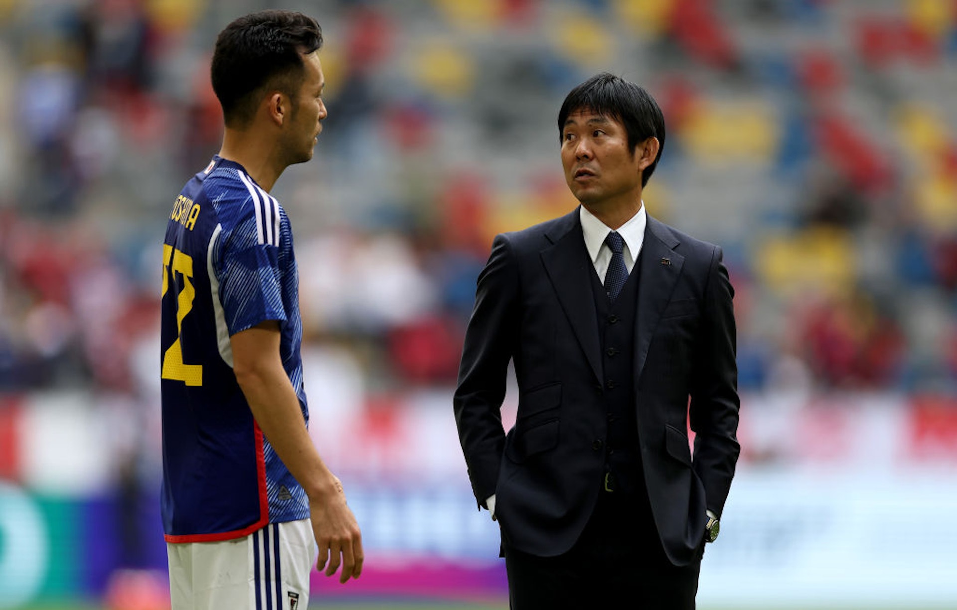 日本教練森保一。（Getty Images）