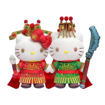 文武廟175周年 x Sanrio Hello Kitty & Dear Daniel文武二帝限定公仔,$888(圖片來源:Sanrio) 文武廟175周年 x Sanrio Hello Kitty & Dear Daniel文武二帝限定公仔,$888(圖片來源:Sanrio)